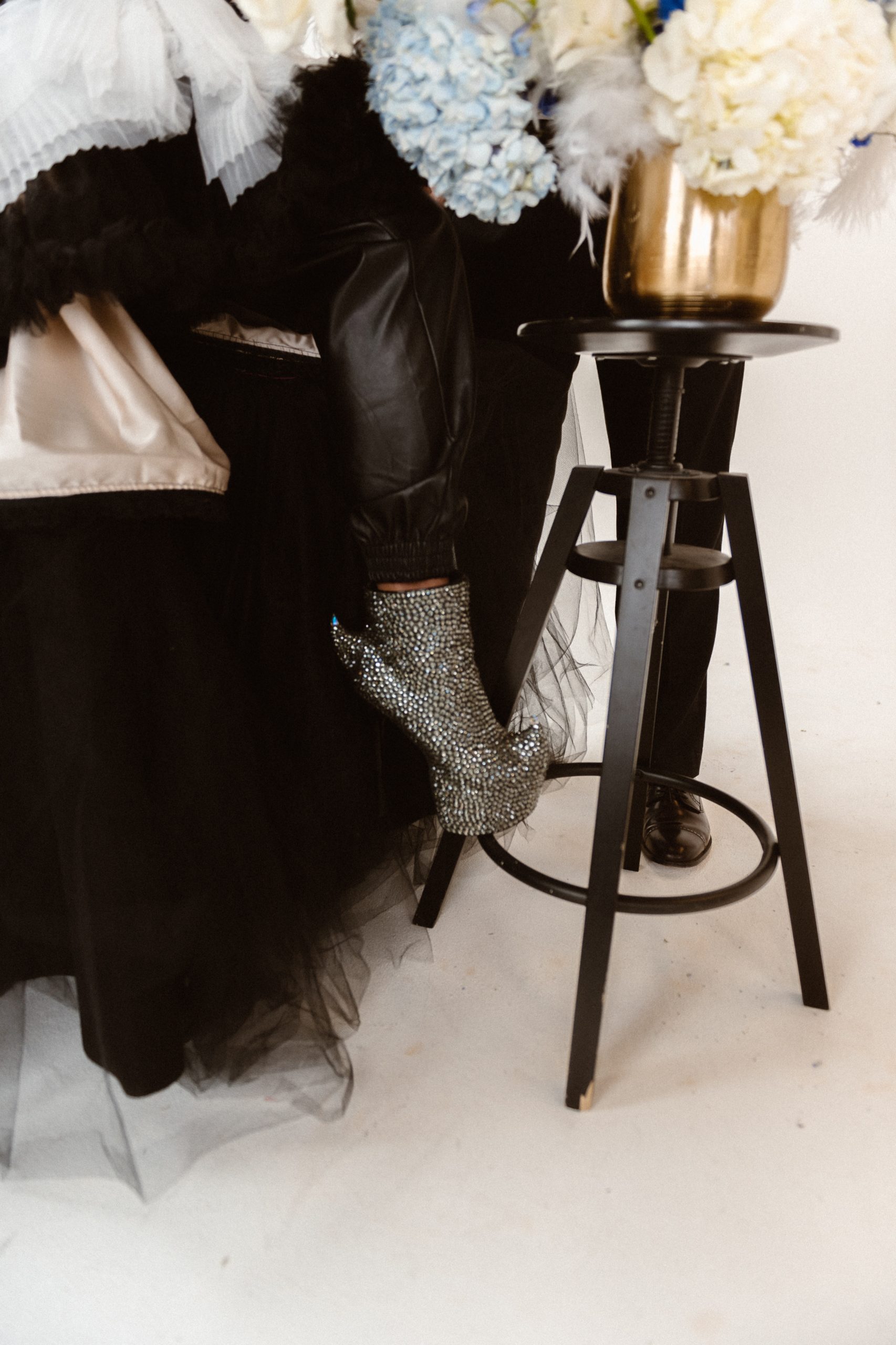 Photo of a Colorado elopement couple for their gay styled elopement. Photo by Denver elopement photographer, Ashley Joyce Photography, copyright 2021.
