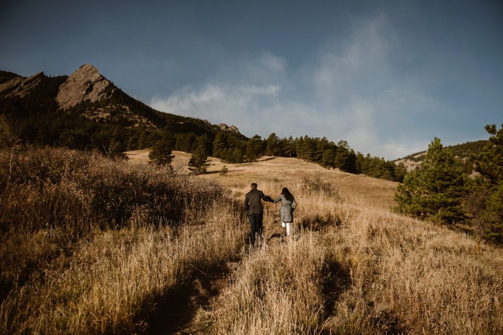 Lost Gulch Overlook Chautauqua Park Engagement Photos Ashley Joyce Photography 2020