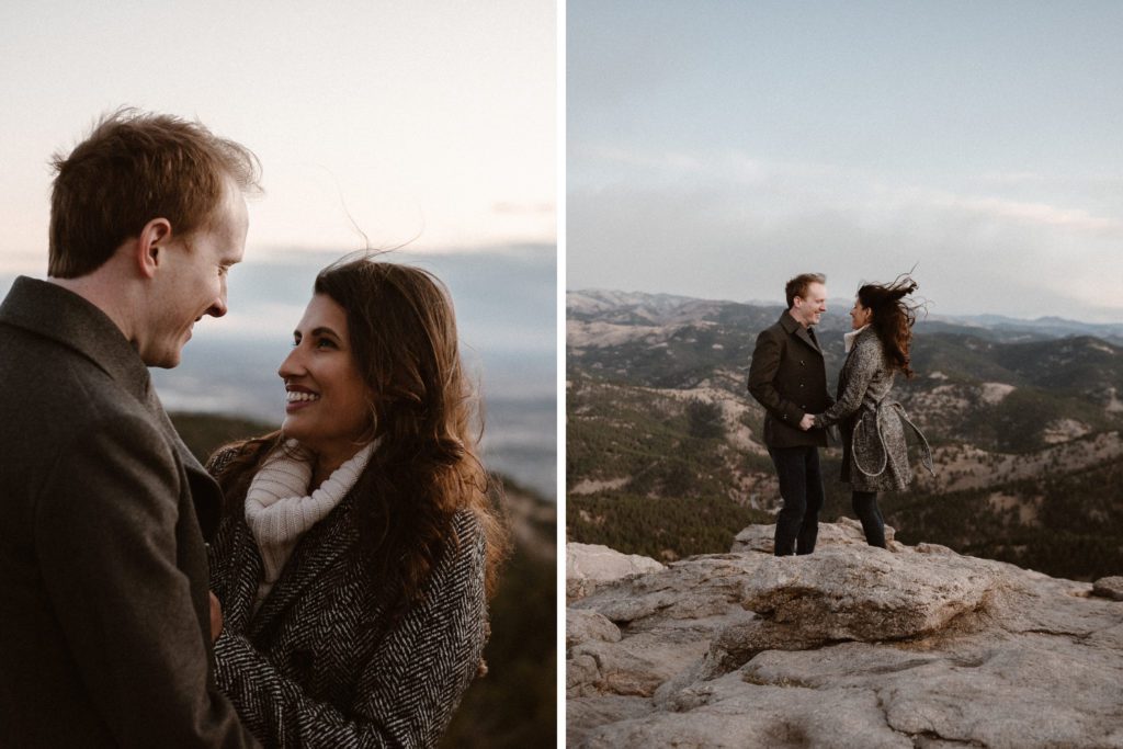 Lost Gulch Overlook Chautauqua Park Engagement Photos Ashley Joyce Photography 2020