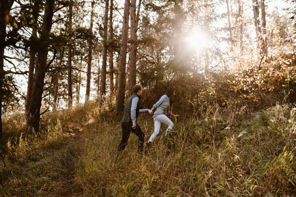 Lost Gulch Overlook Chautauqua Park Engagement Photos Ashley Joyce Photography 2020