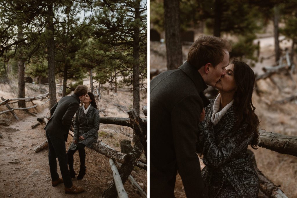 Lost Gulch Overlook Chautauqua Park Engagement Photos Ashley Joyce Photography 2020