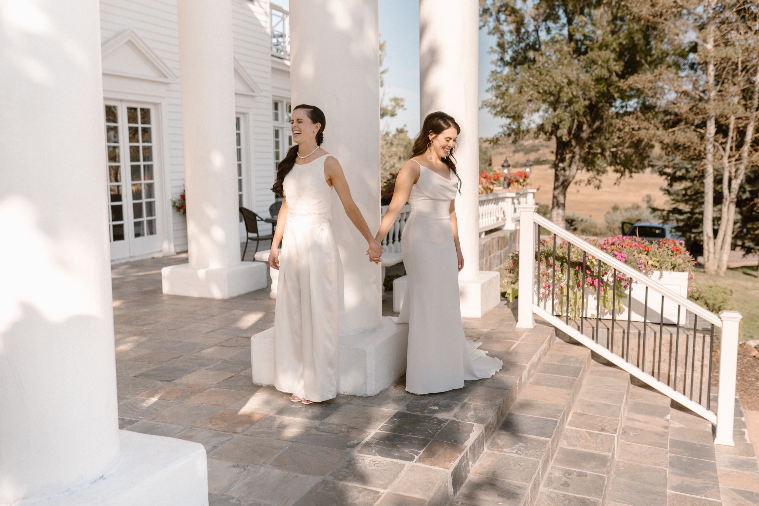 The Manor House Wedding | Littleton, CO Wedding | Lesbian wedding at The Manor House | LGBTQ Photographer | Ashley Joyce