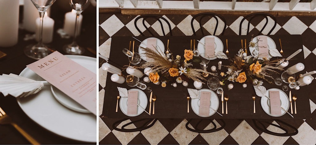 Ceremony details at Treehaus Colorado | Elopement at Treehaus, Colorado | Colorado elopement | Treehaus elopement | Ashley Joyce Photography 2020
