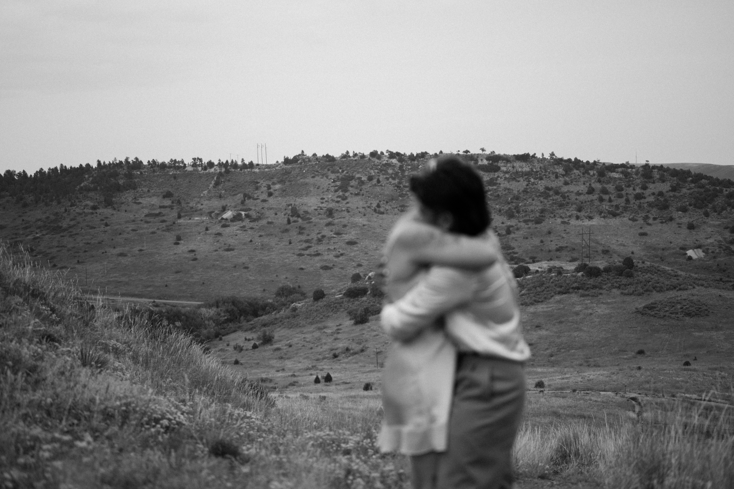 Colorado vow renewal in Morrison, Colorado. A Colorado married couple performs their vow renewal on a sunny summer day near Denver, Colorado. Photos by Denver elopement photographer, Ashley Joyce Photography, copyright 2022.