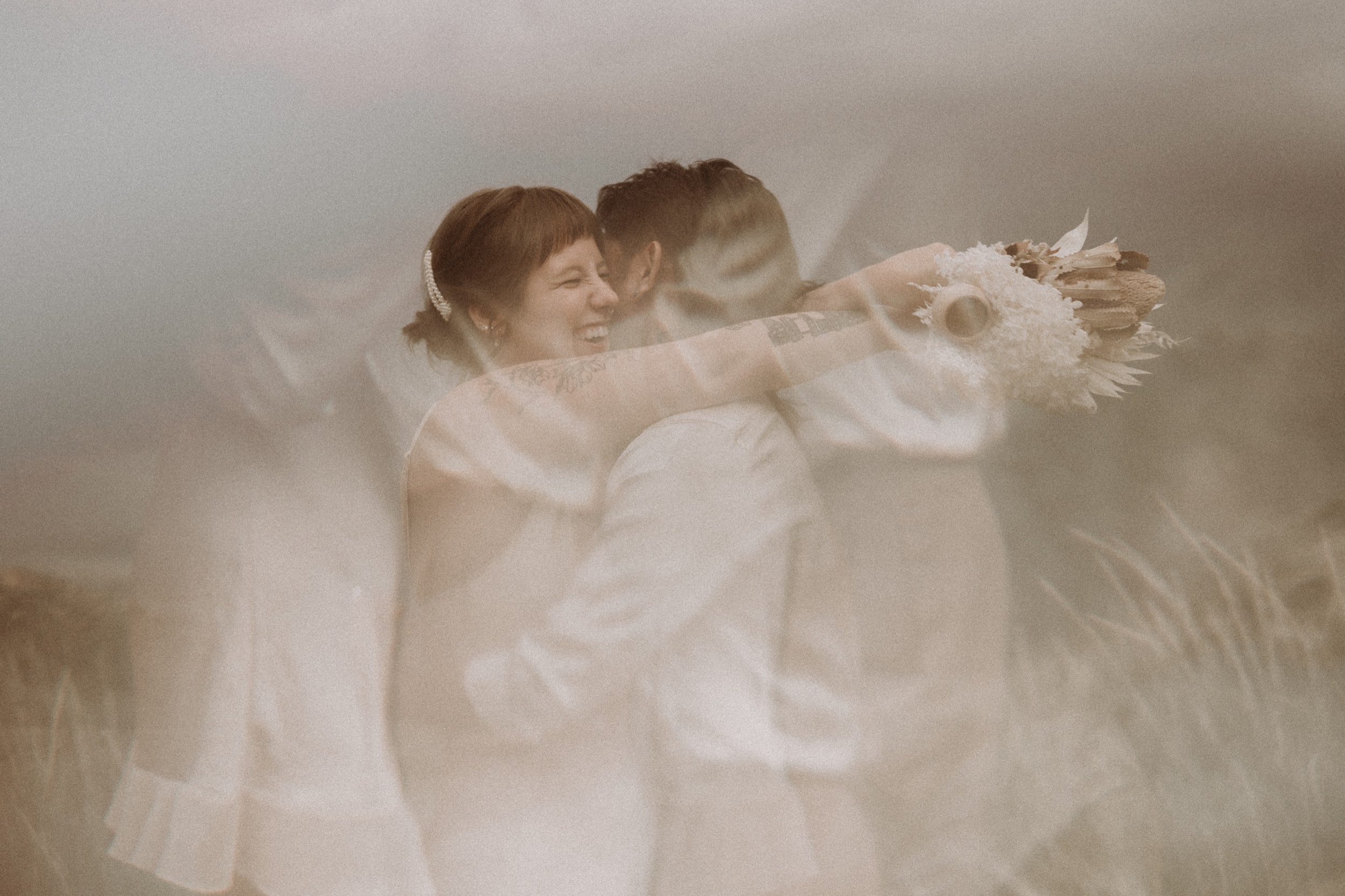 Colorado vow renewal in Morrison, Colorado. A Colorado married couple performs their vow renewal on a sunny summer day near Denver, Colorado. Photos by Denver elopement photographer, Ashley Joyce Photography, copyright 2022.