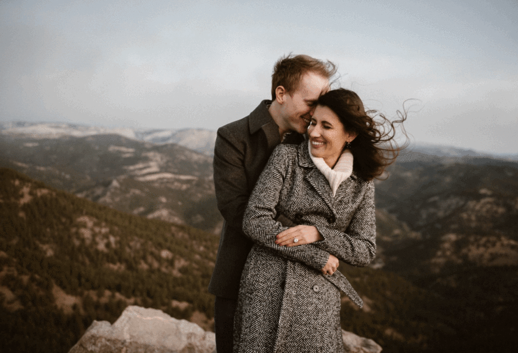 Lost Gulch Overlook Chautauqua Park Engagement Photos Ashley Joyce Photography 2020