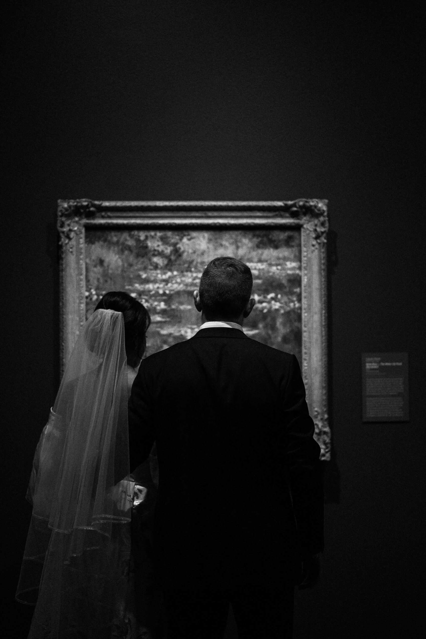 Denver wedding photos taken at the Denver Art Museum. Photo by Durango and Telluride wedding photographer Ashley Joyce.