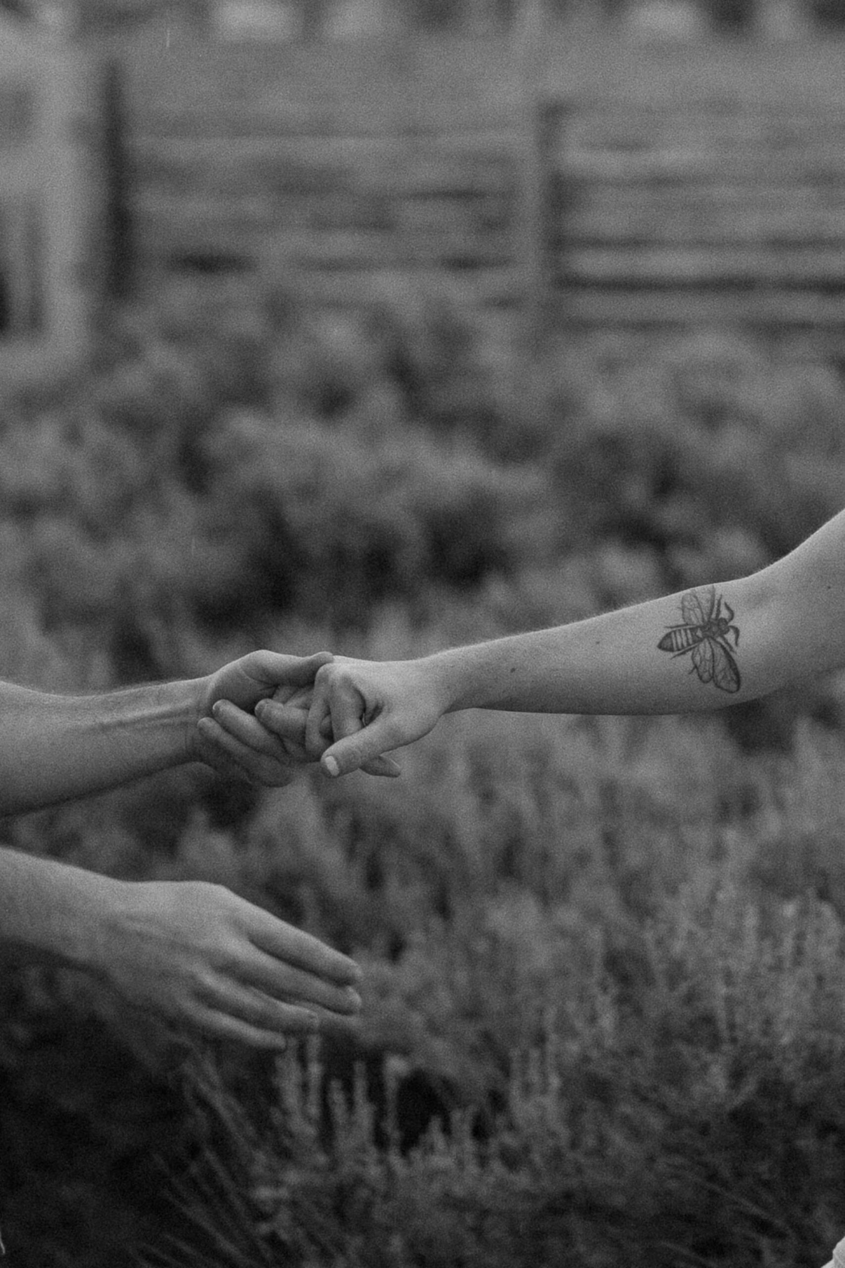 Engagement photos taken in downtown Taos, New Mexico. Photos by Telluride wedding photographer Ashley Joyce Photography.