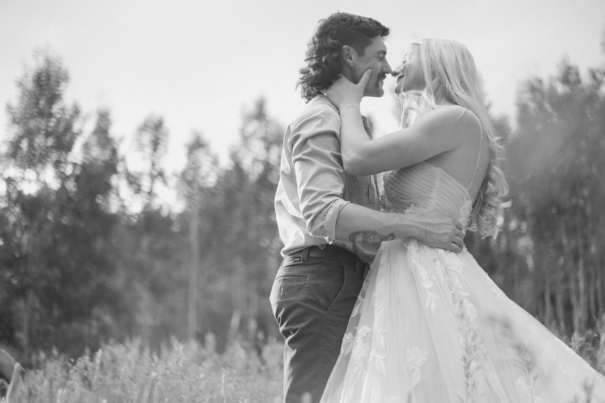 A couple hosts an intimate Durango wedding, photographed by Durango wedding photographer, Ashley Joyce Photography.