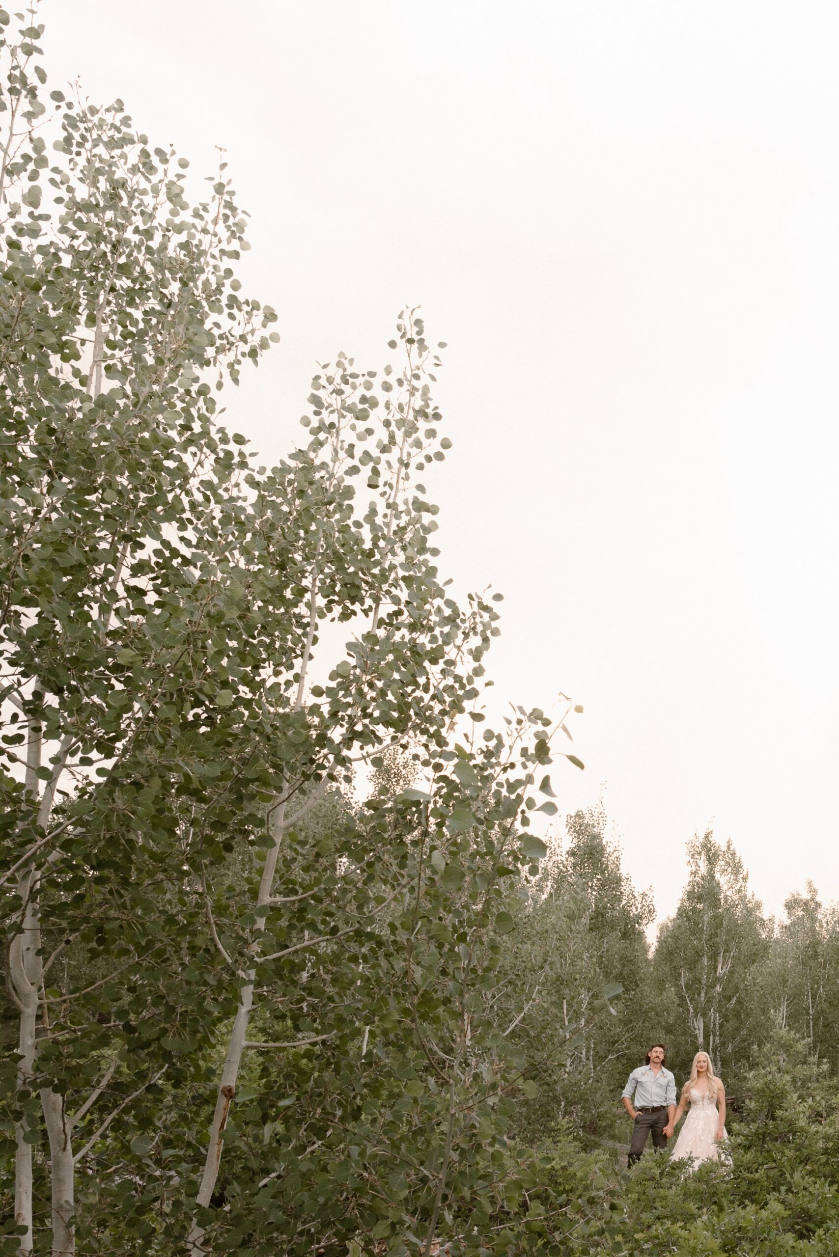 A couple hosts an intimate Durango wedding, photographed by Durango wedding photographer, Ashley Joyce Photography.