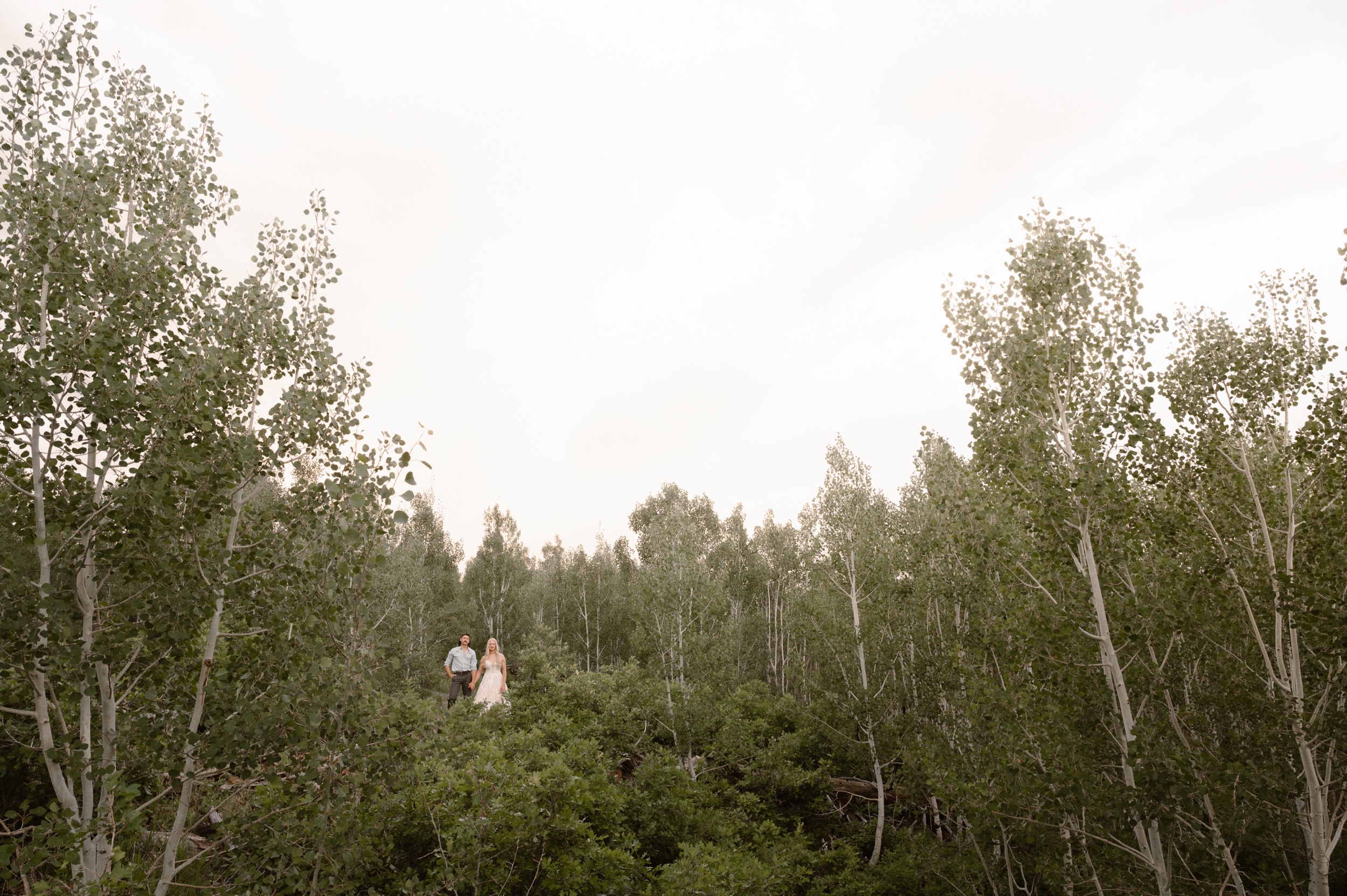 A couple hosts an intimate Durango wedding, photographed by Durango wedding photographer, Ashley Joyce Photography.