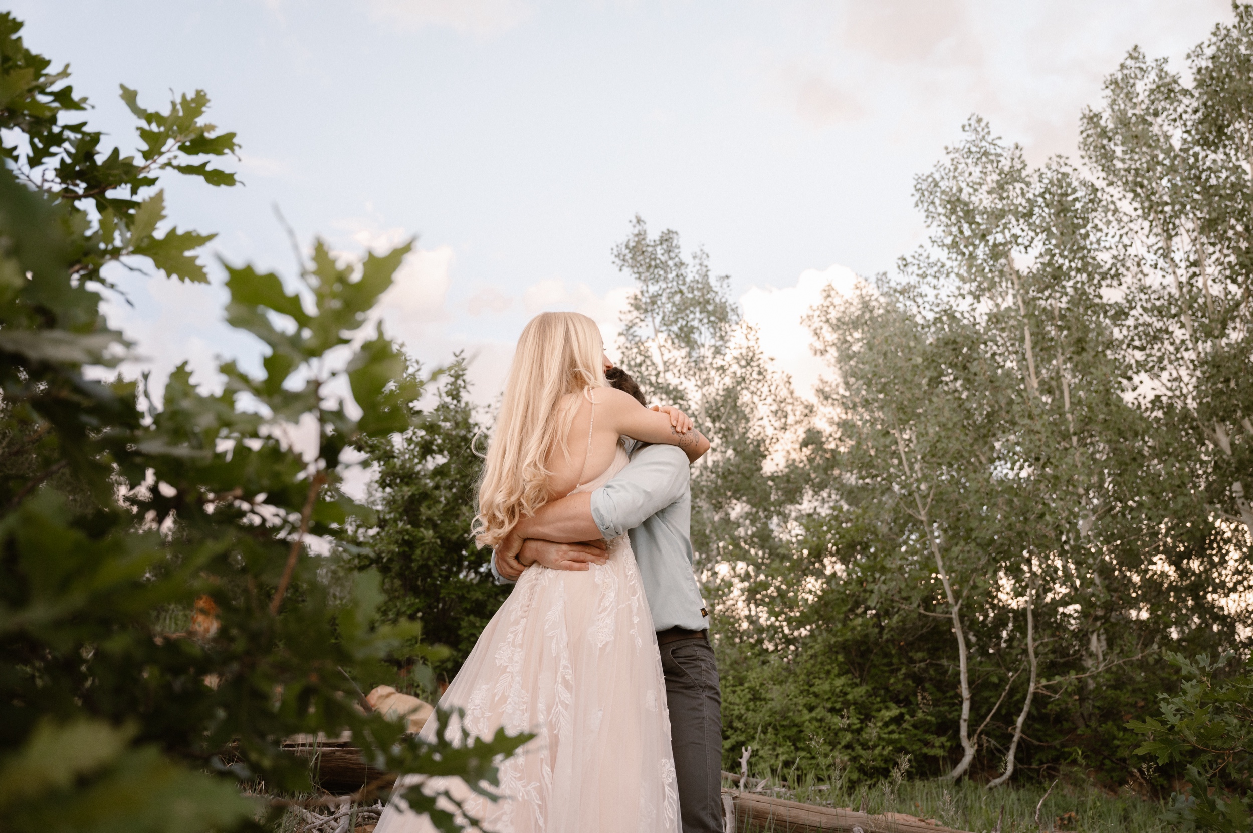 A couple hosts an intimate Durango wedding, photographed by Durango wedding photographer, Ashley Joyce Photography.