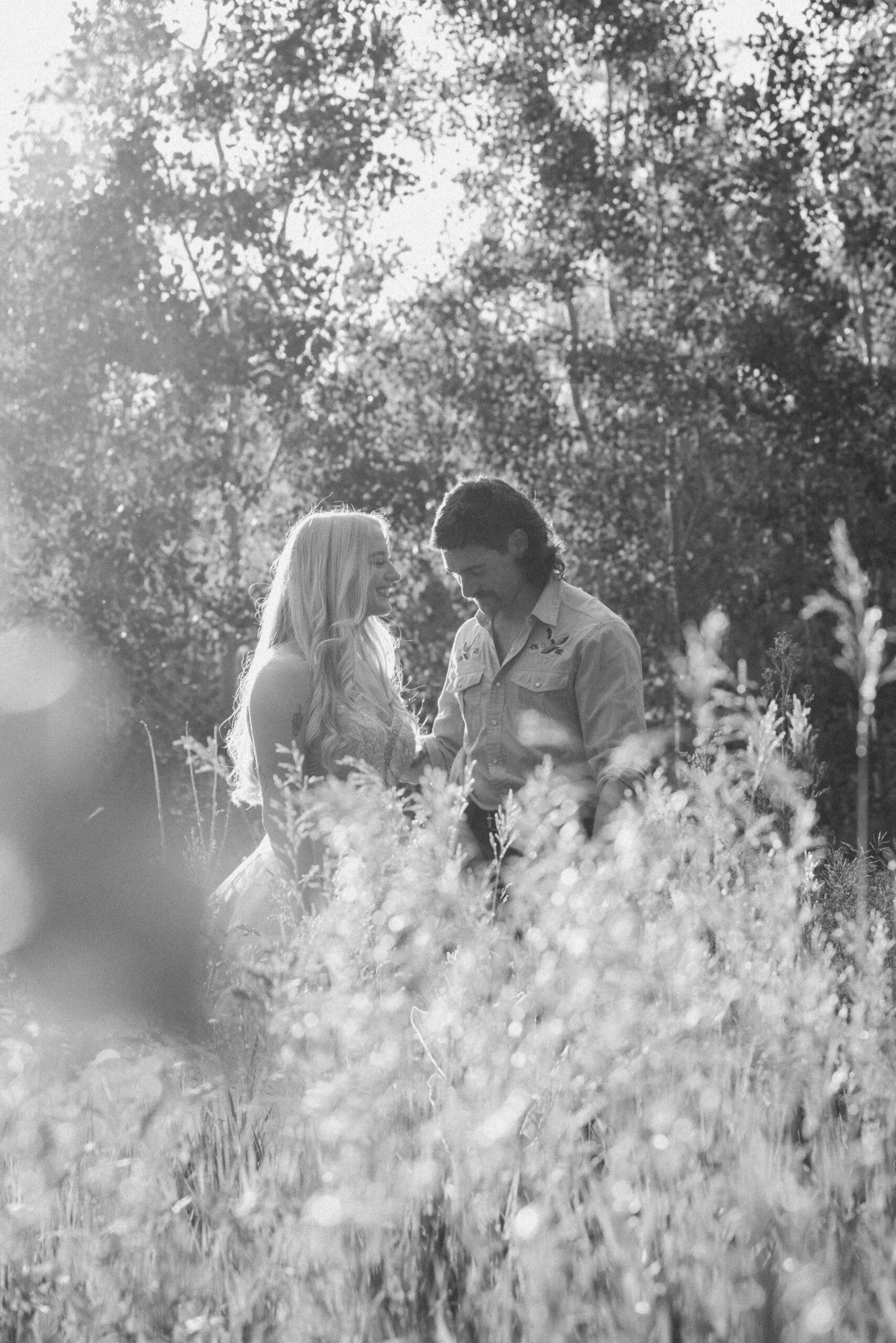 A couple hosts an intimate Durango wedding, photographed by Durango wedding photographer, Ashley Joyce Photography.