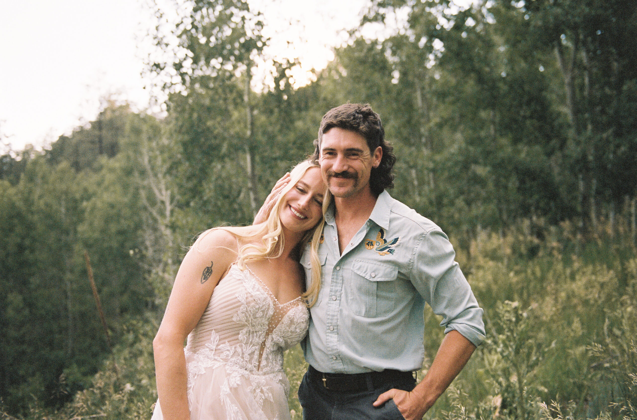 35mm film wedding photos by Telluride weeding photographer Ashley Joyce Photography