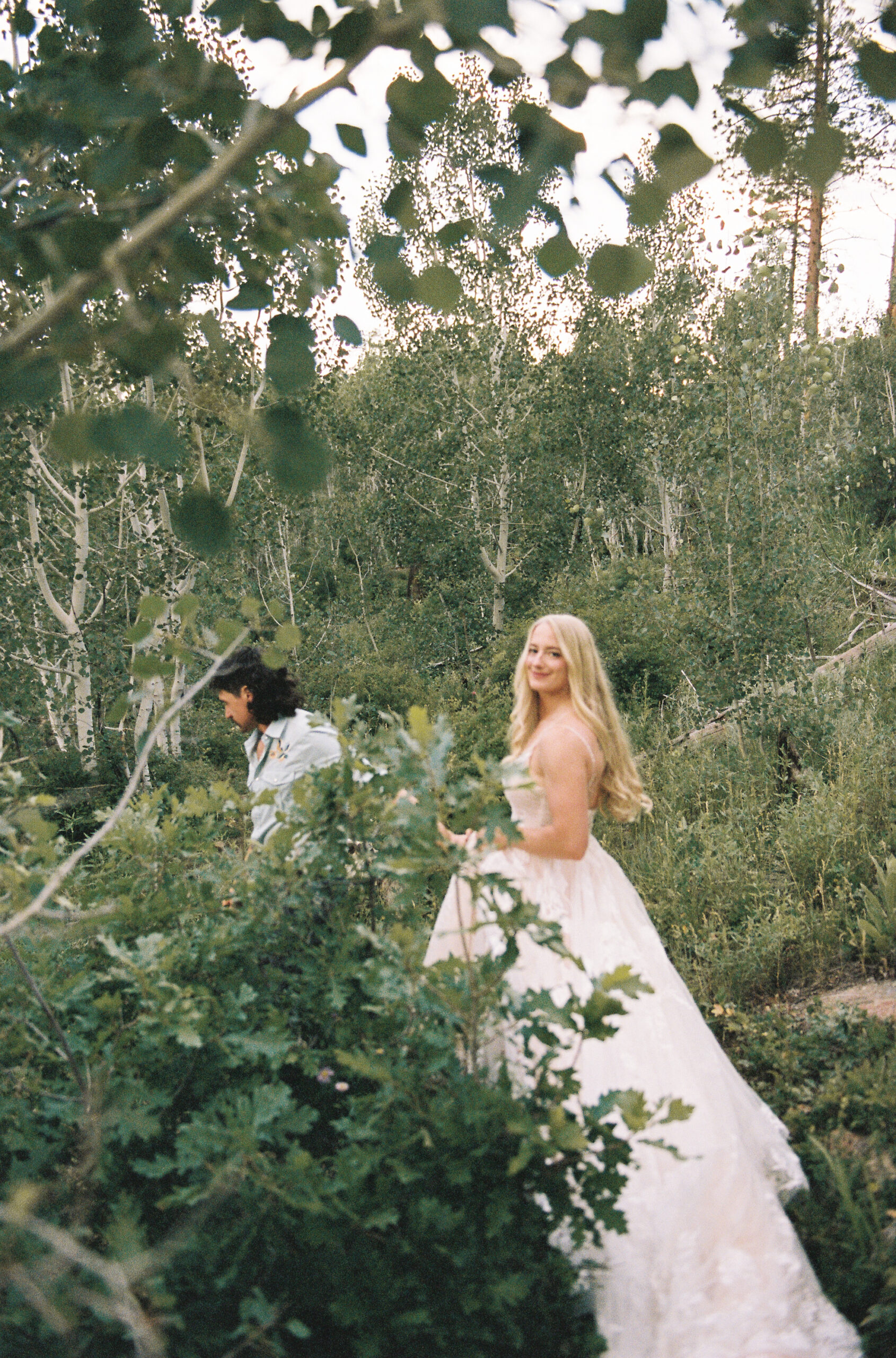 35mm film wedding photos by Telluride weeding photographer Ashley Joyce Photography