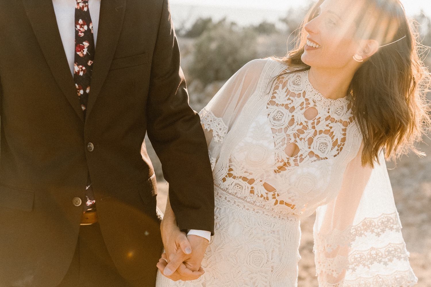 An intimate Ghost Ranch wedding on a beautiful summer day in Abiquiu, New Mexico. Photographed by Durango and Telluride wedding photographer Ashley Joyce.