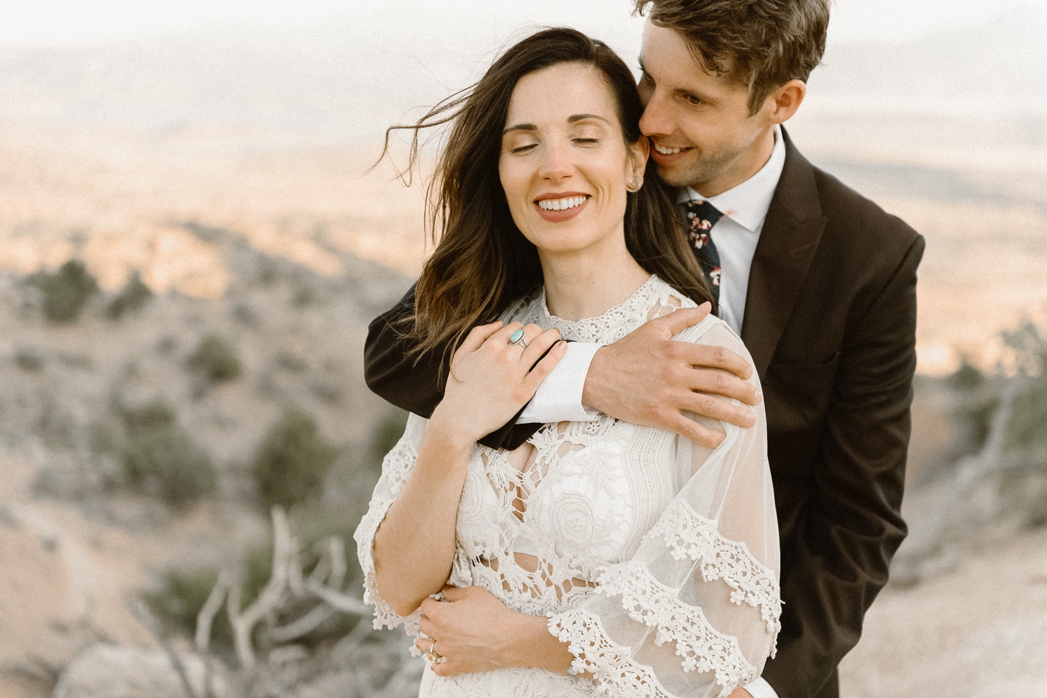 An intimate Ghost Ranch wedding on a beautiful summer day in Abiquiu, New Mexico. Photographed by Durango and Telluride wedding photographer Ashley Joyce.