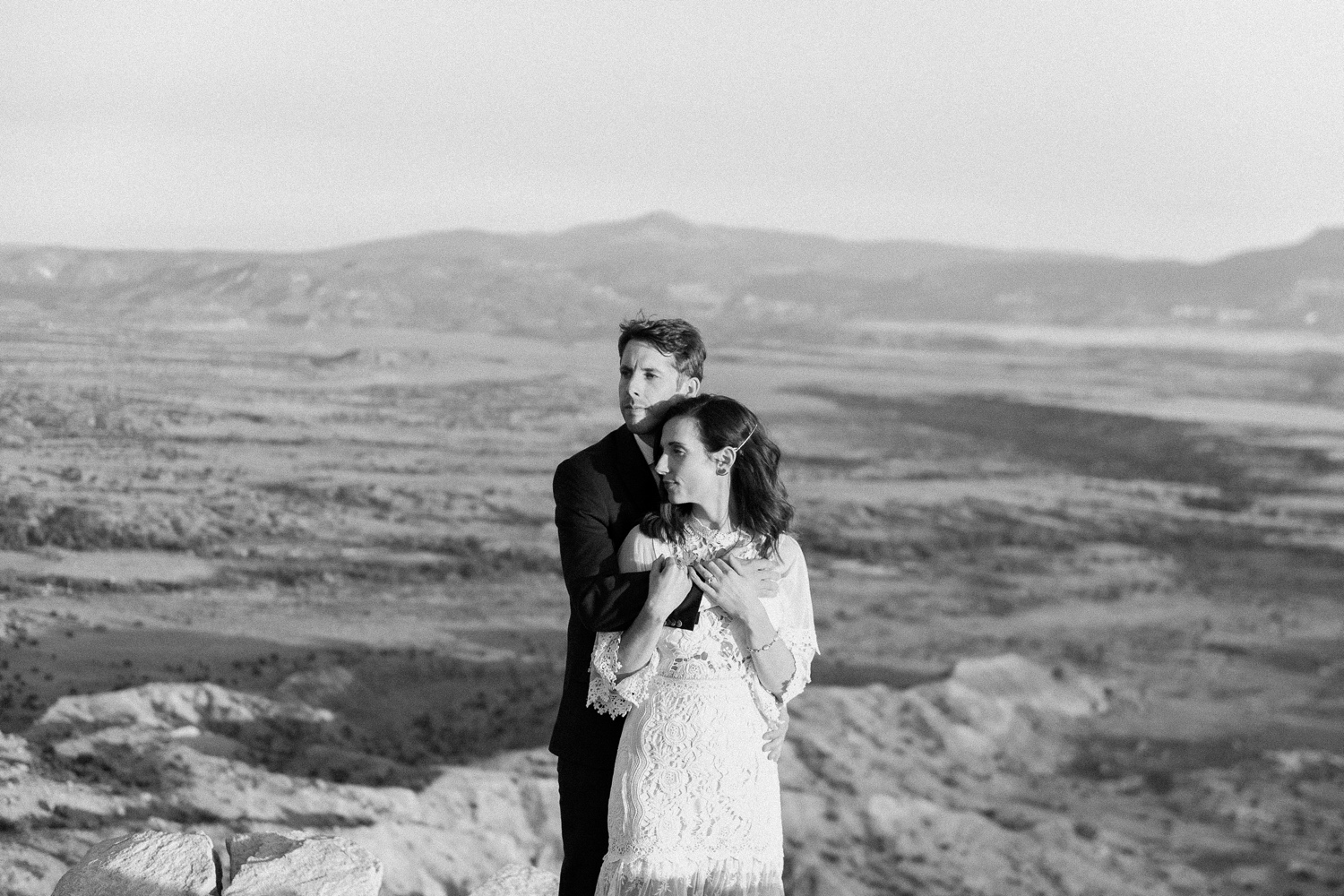 An intimate Ghost Ranch wedding on a beautiful summer day in Abiquiu, New Mexico. Photographed by Durango and Telluride wedding photographer Ashley Joyce.