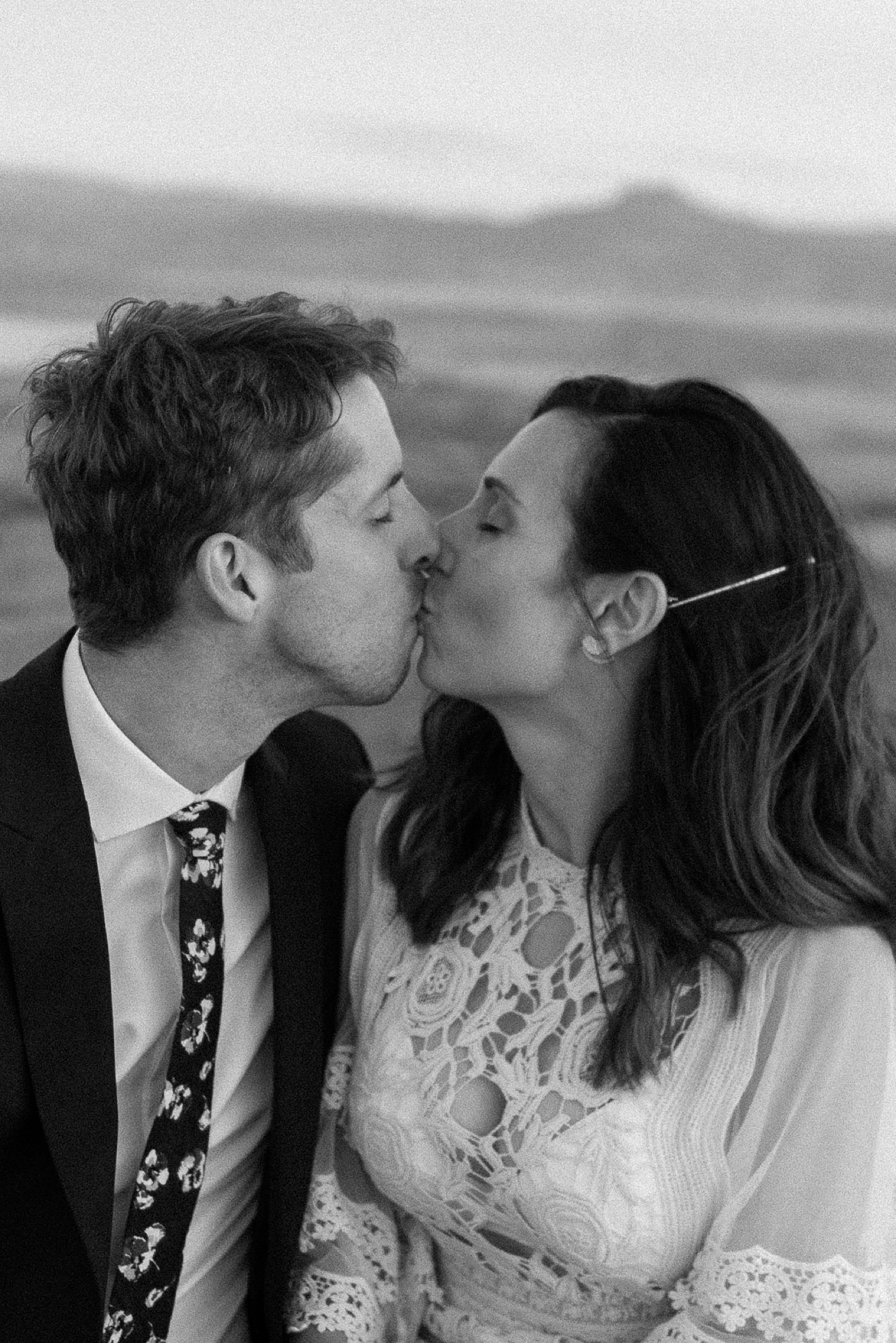 An intimate Ghost Ranch wedding on a beautiful summer day in Abiquiu, New Mexico. Photographed by Durango and Telluride wedding photographer Ashley Joyce.