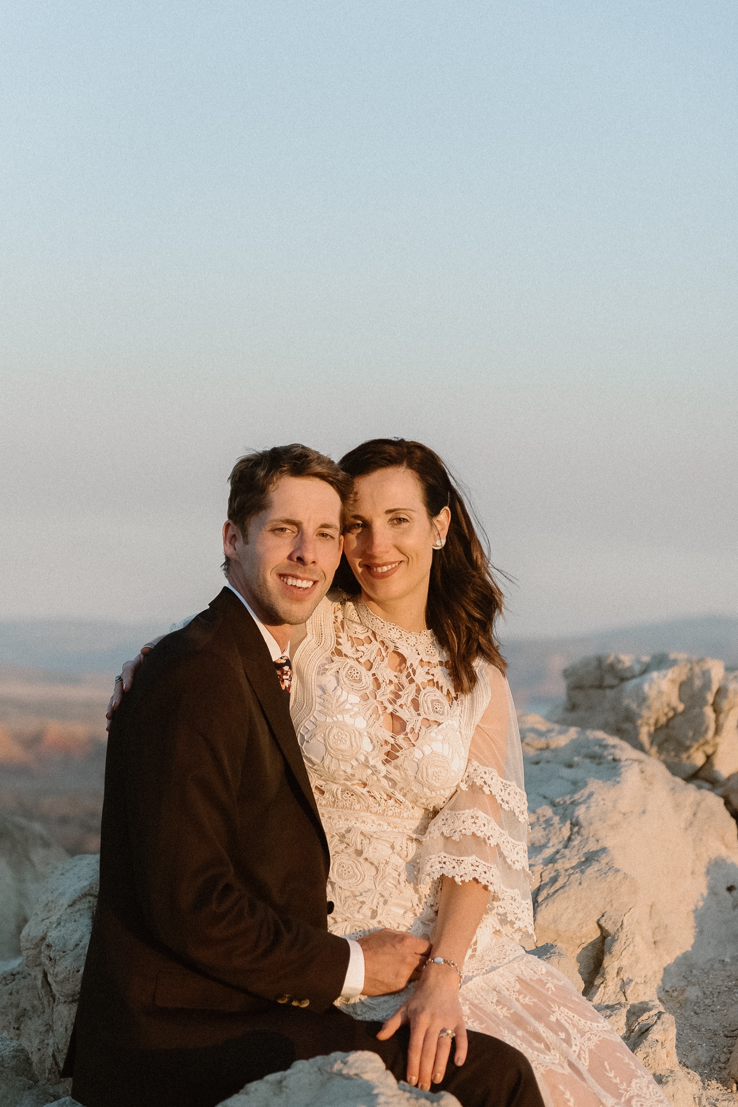 An intimate Ghost Ranch wedding on a beautiful summer day in Abiquiu, New Mexico. Photographed by Durango and Telluride wedding photographer Ashley Joyce.