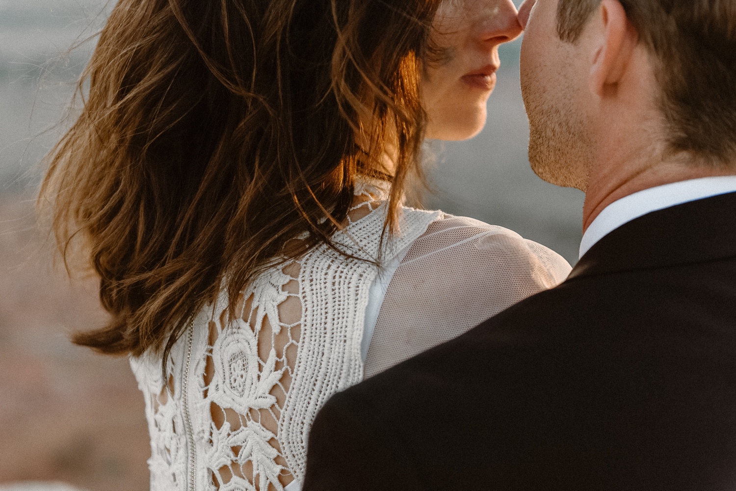 An intimate Ghost Ranch wedding on a beautiful summer day in Abiquiu, New Mexico. Photographed by Durango and Telluride wedding photographer Ashley Joyce.