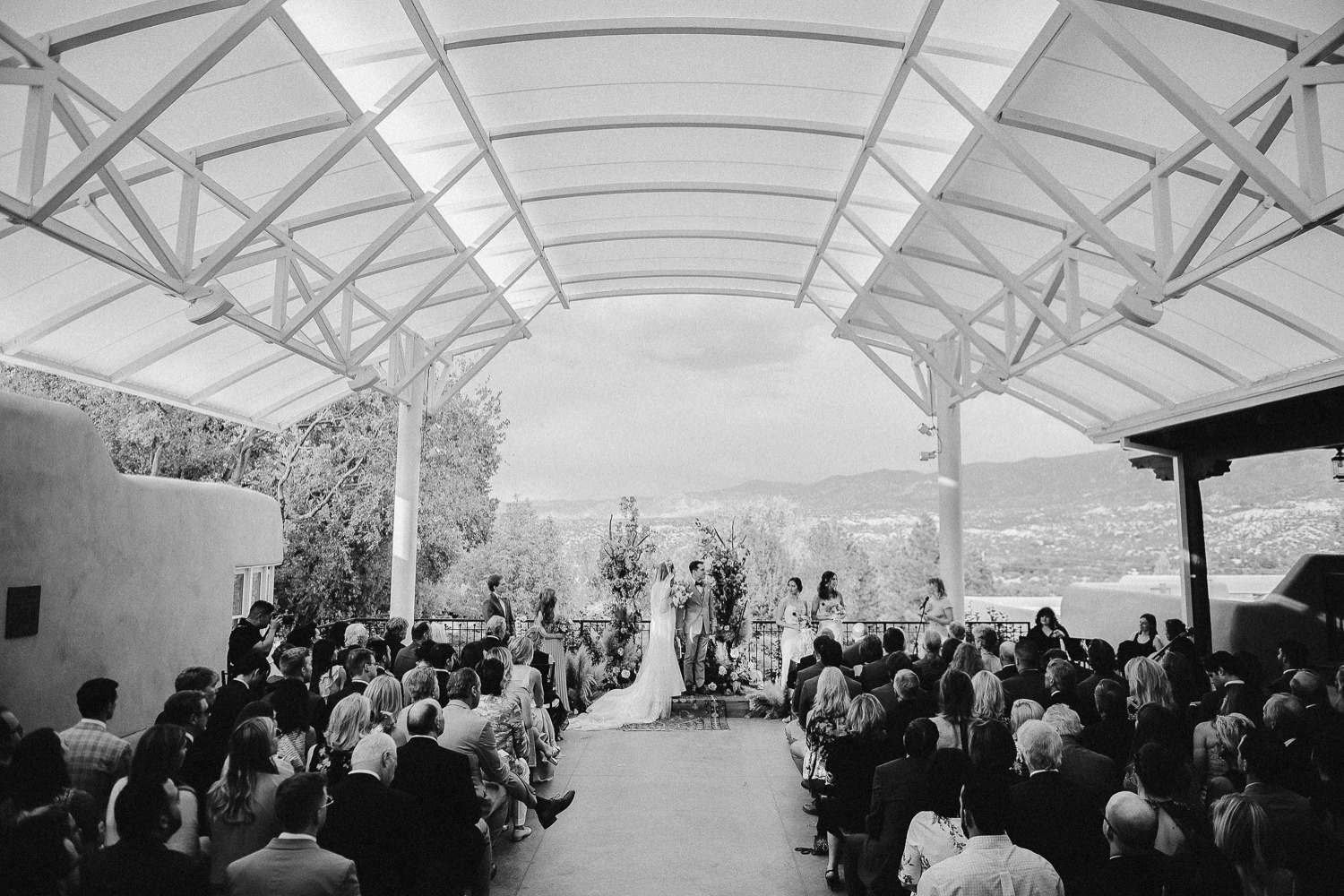 Romantic Santa Fe Wedding at the Santa Fe Opera: A Chic and Luxurious Celebration | Photographed by Durango and Telluride wedding photographer Ashley Joyce