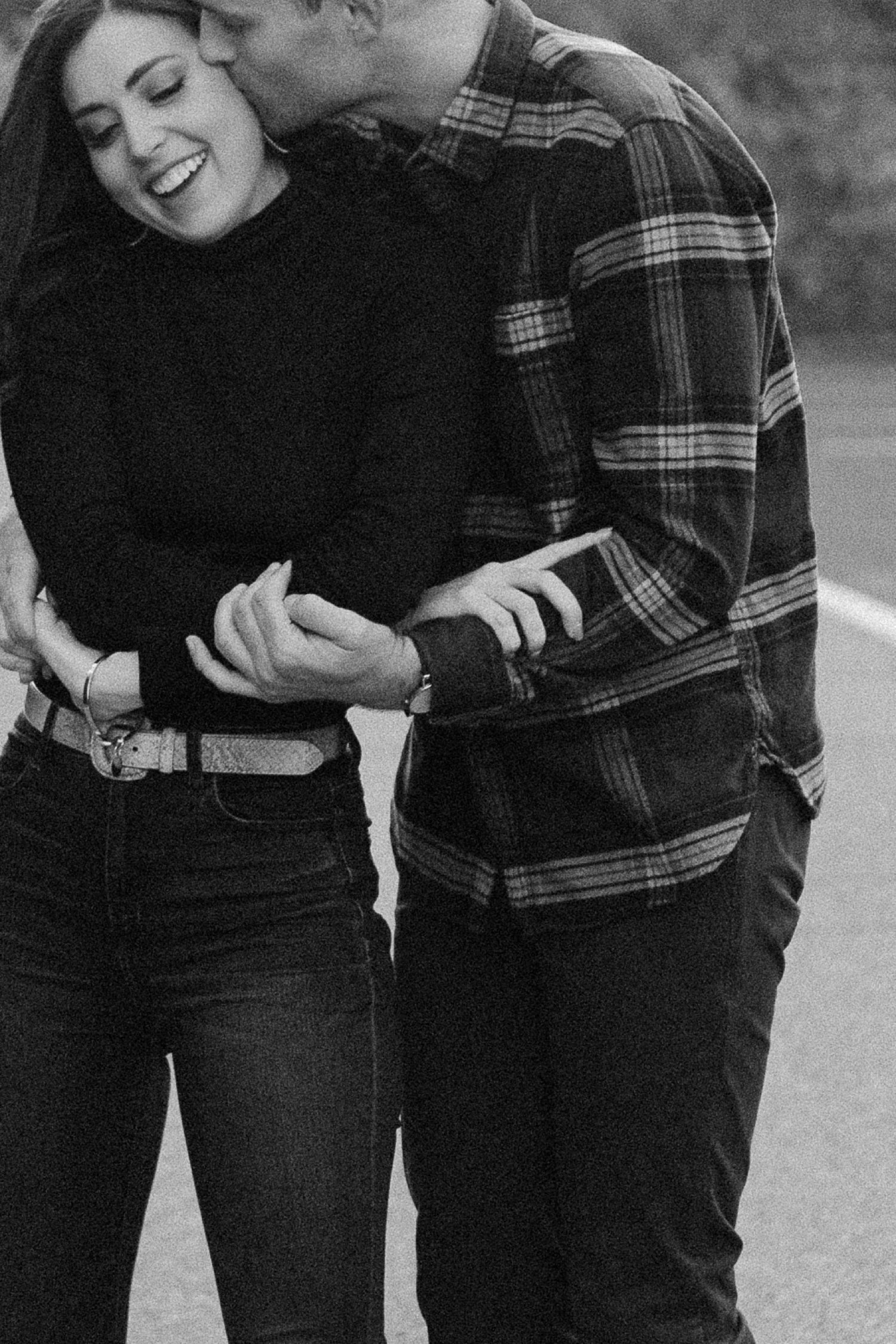 Golden Colorado engagement photos taken at Golden Gate Canyon State Park by Durango and Telluride wedding photographer Ashley Joyce.