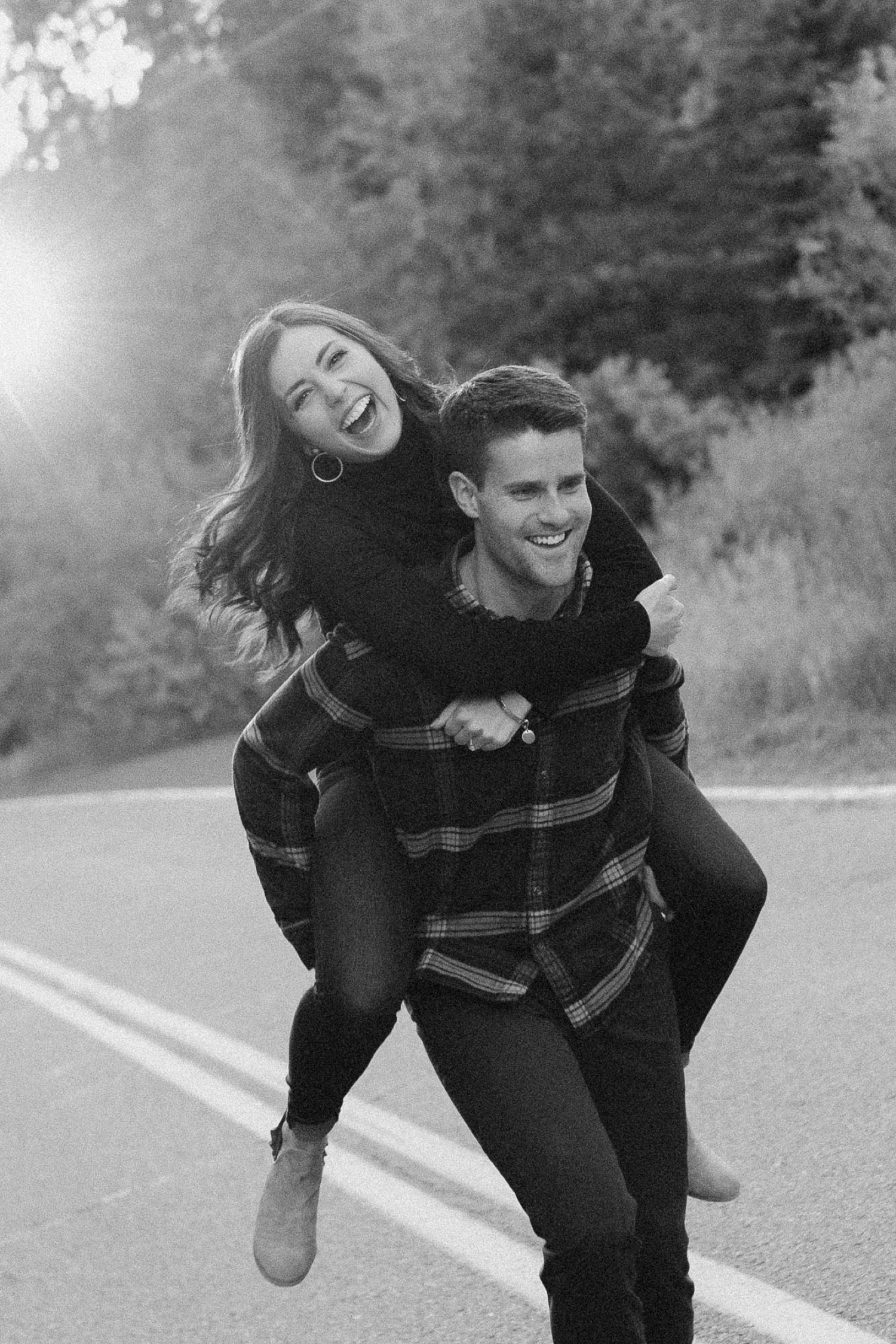 Golden Colorado engagement photos taken at Golden Gate Canyon State Park by Durango and Telluride wedding photographer Ashley Joyce.