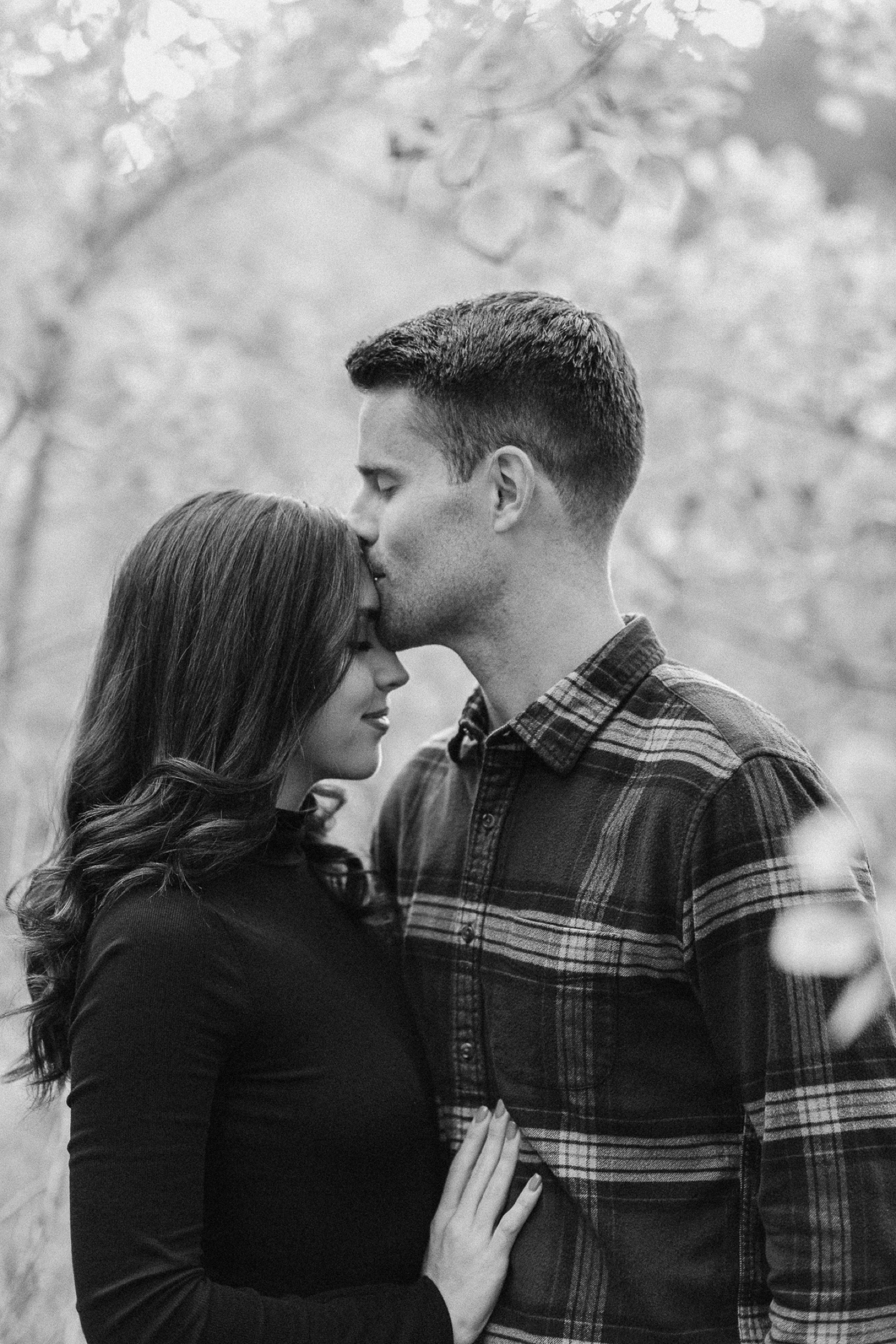 Golden Colorado engagement photos taken at Golden Gate Canyon State Park by Durango and Telluride wedding photographer Ashley Joyce.