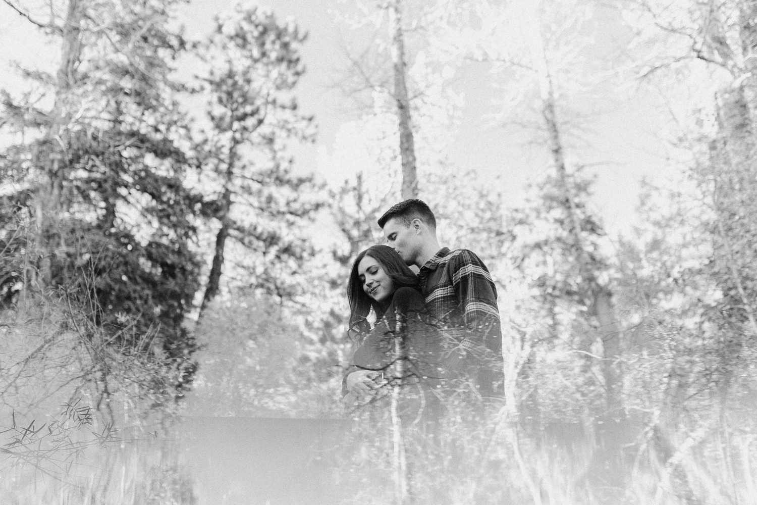 Golden Colorado engagement photos taken at Golden Gate Canyon State Park by Durango and Telluride wedding photographer Ashley Joyce.