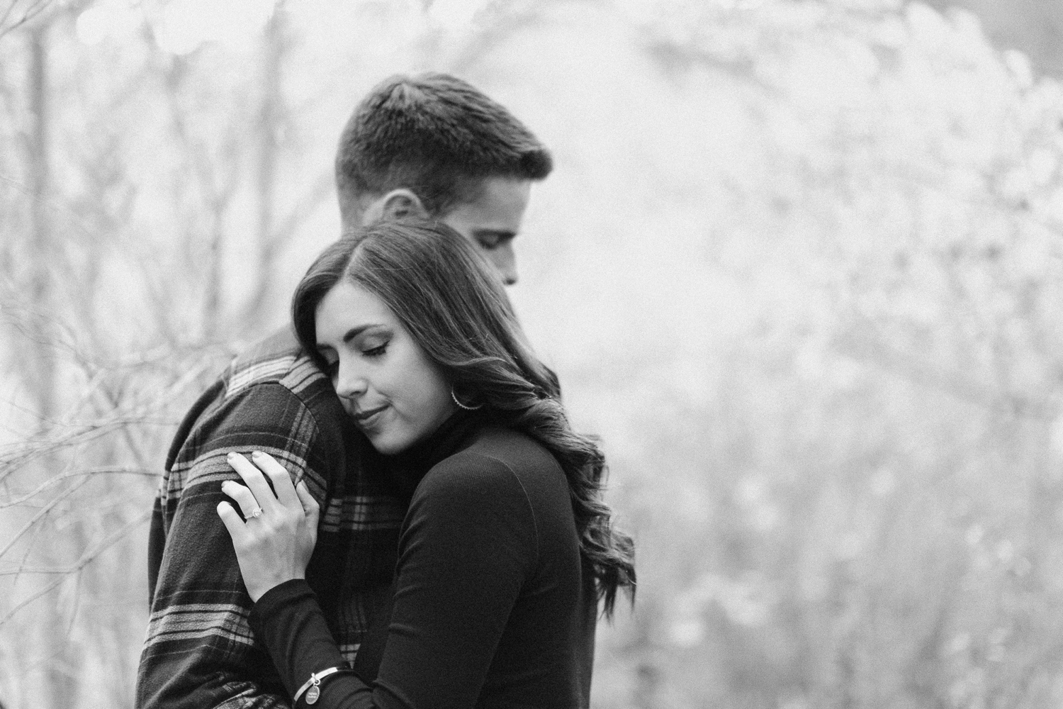 Golden Colorado engagement photos taken at Golden Gate Canyon State Park by Durango and Telluride wedding photographer Ashley Joyce.