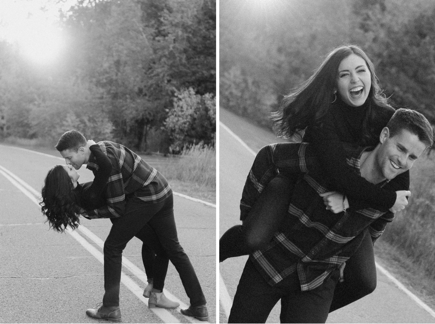 Golden Colorado engagement photos taken at Golden Gate Canyon State Park by Durango and Telluride wedding photographer Ashley Joyce.