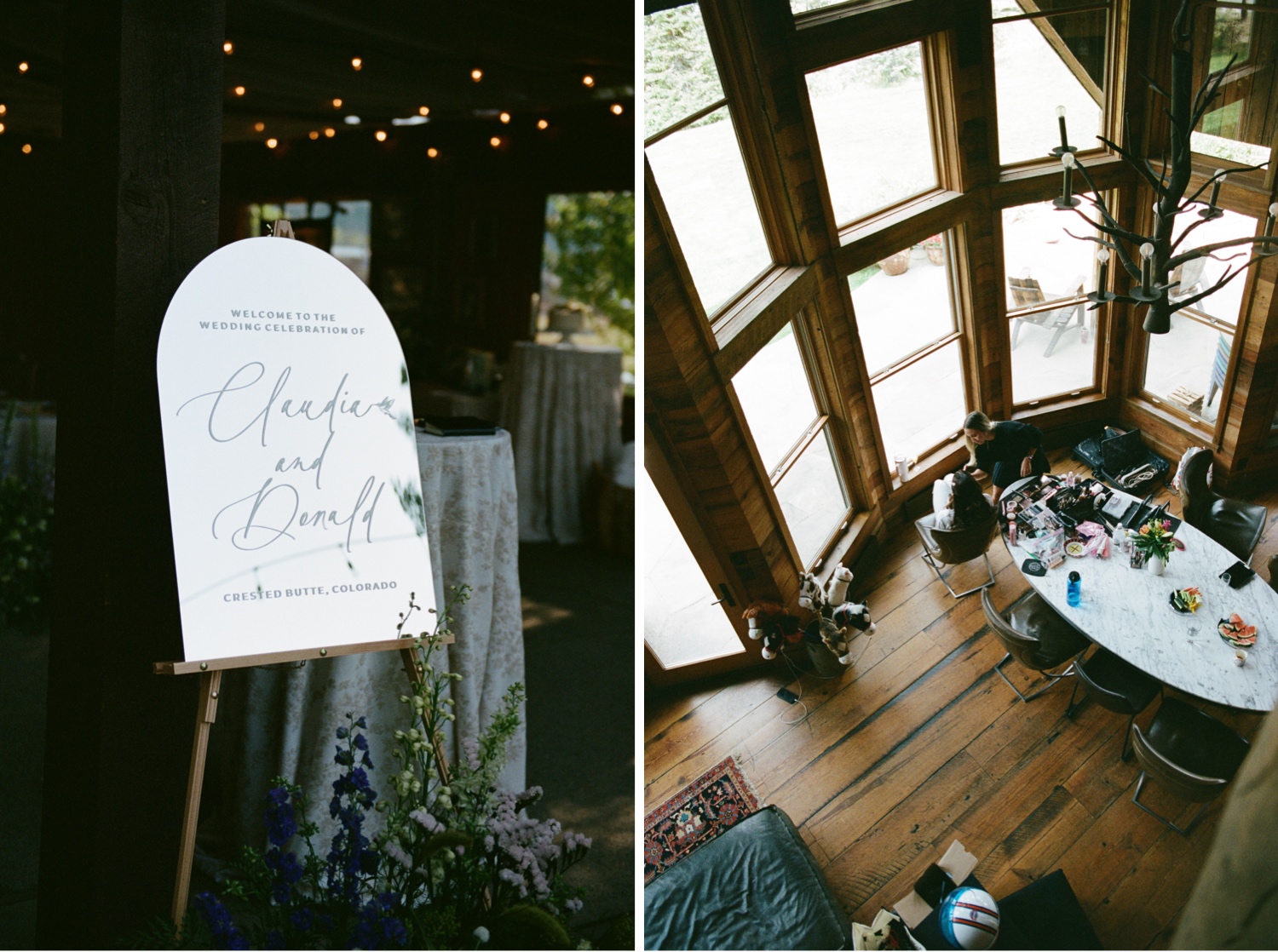 Colorado 35mm film wedding photography taken in Crested Butte by Durango and Telluride wedding photographer, Ashley Joyce. Photos from an intimate wedding in Crested Butte