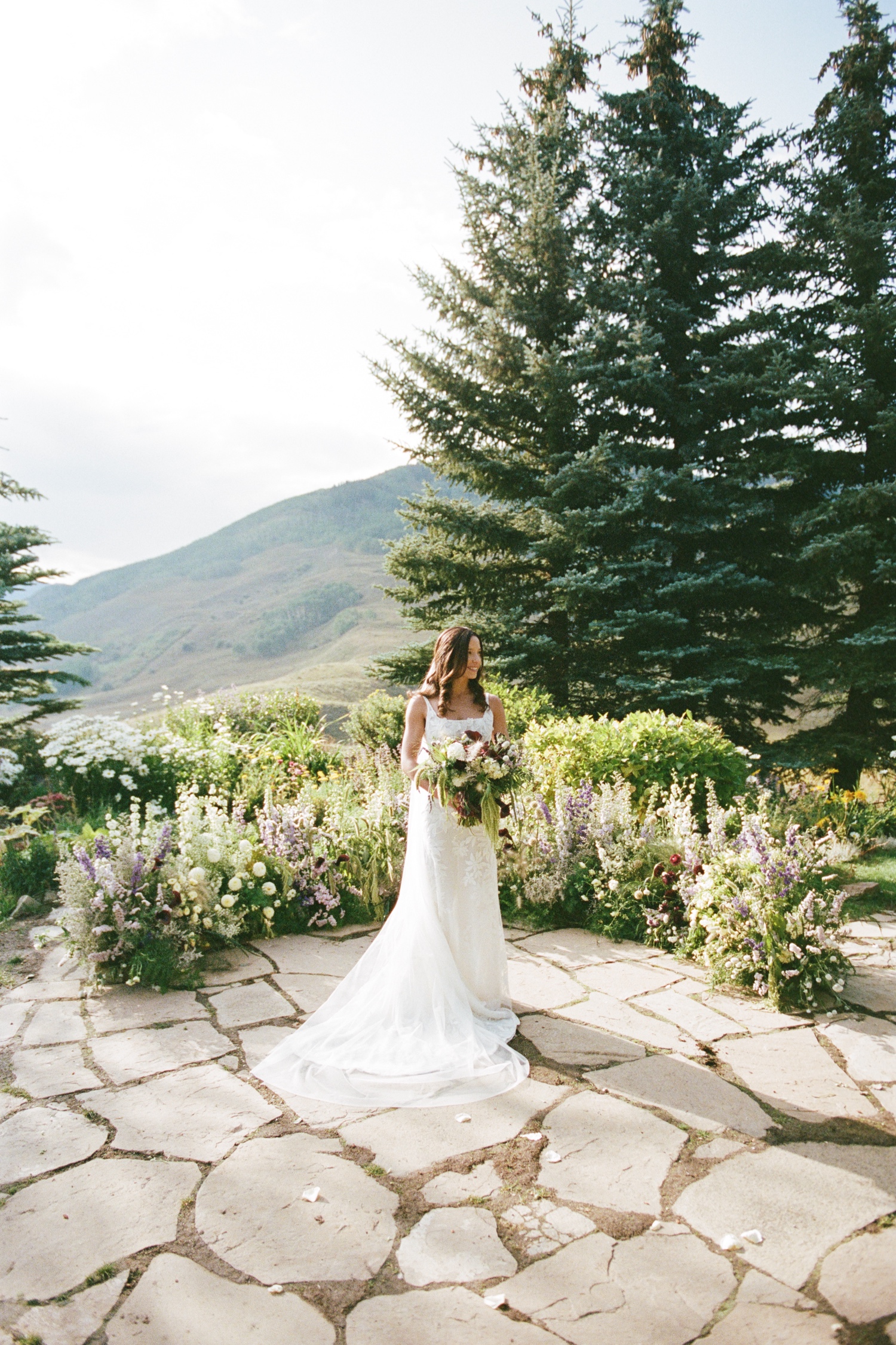 Colorado 35mm film wedding photography taken in Crested Butte by Durango and Telluride wedding photographer, Ashley Joyce. Photos from an intimate wedding in Crested Butte