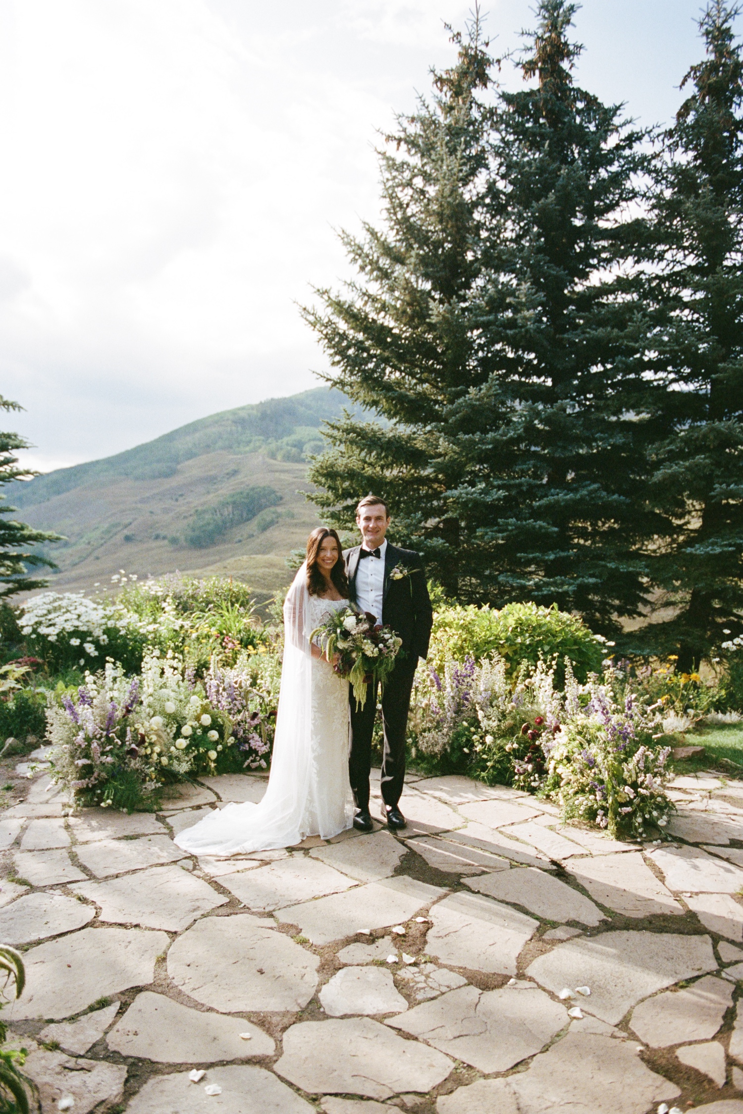 Colorado 35mm film wedding photography taken in Crested Butte by Durango and Telluride wedding photographer, Ashley Joyce. Photos from an intimate wedding in Crested Butte