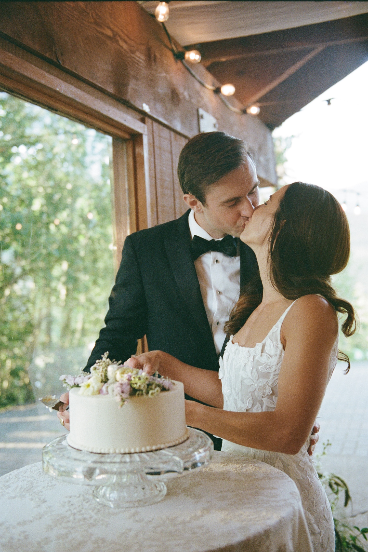 Colorado 35mm film wedding photography taken in Crested Butte by Durango and Telluride wedding photographer, Ashley Joyce. Photos from an intimate wedding in Crested Butte