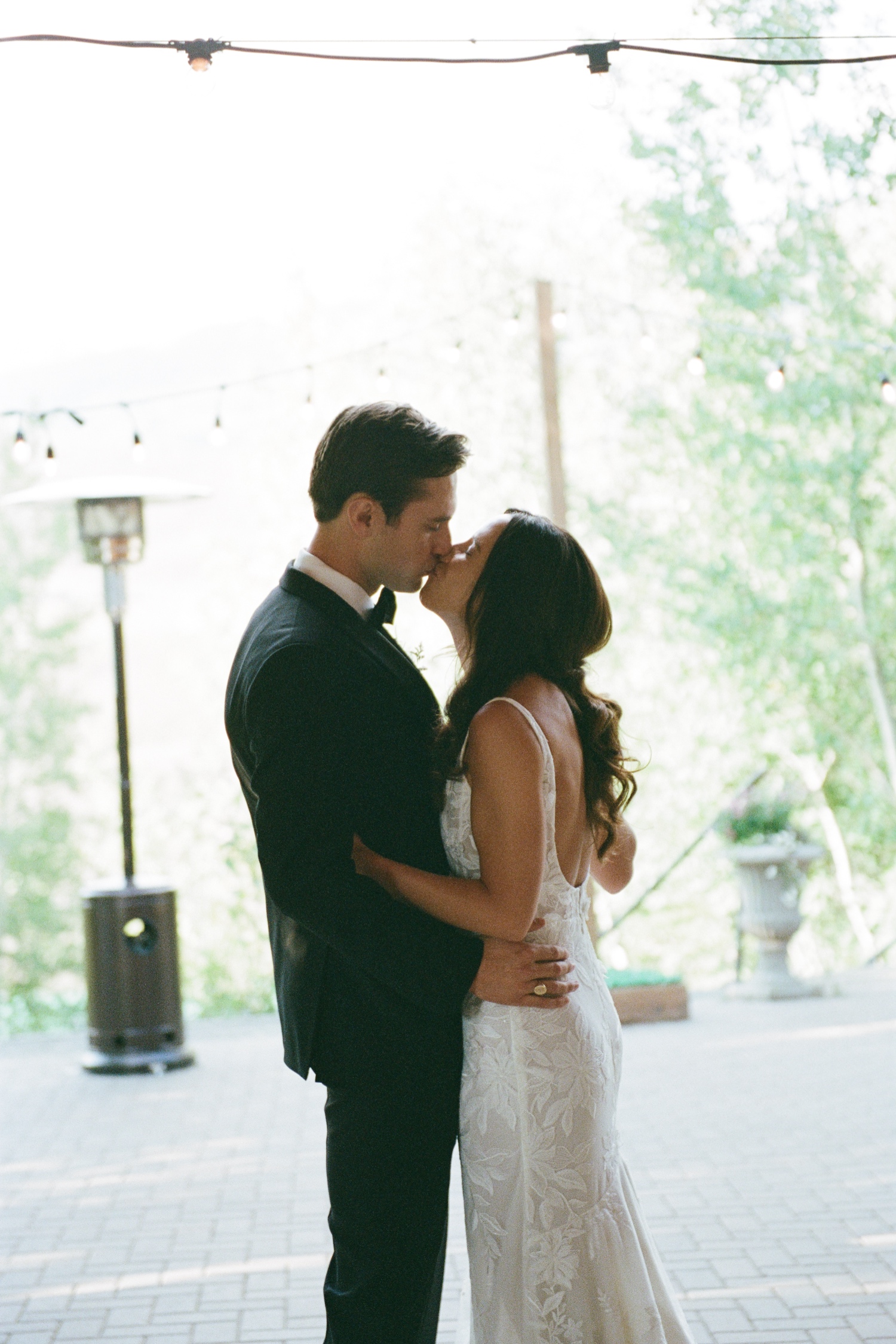 Colorado 35mm film wedding photography taken in Crested Butte by Durango and Telluride wedding photographer, Ashley Joyce. Photos from an intimate wedding in Crested Butte