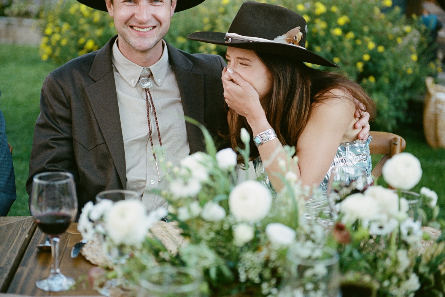 Colorado 35mm film wedding photography taken in Crested Butte by Durango and Telluride wedding photographer, Ashley Joyce. Photos from an intimate wedding in Crested Butte