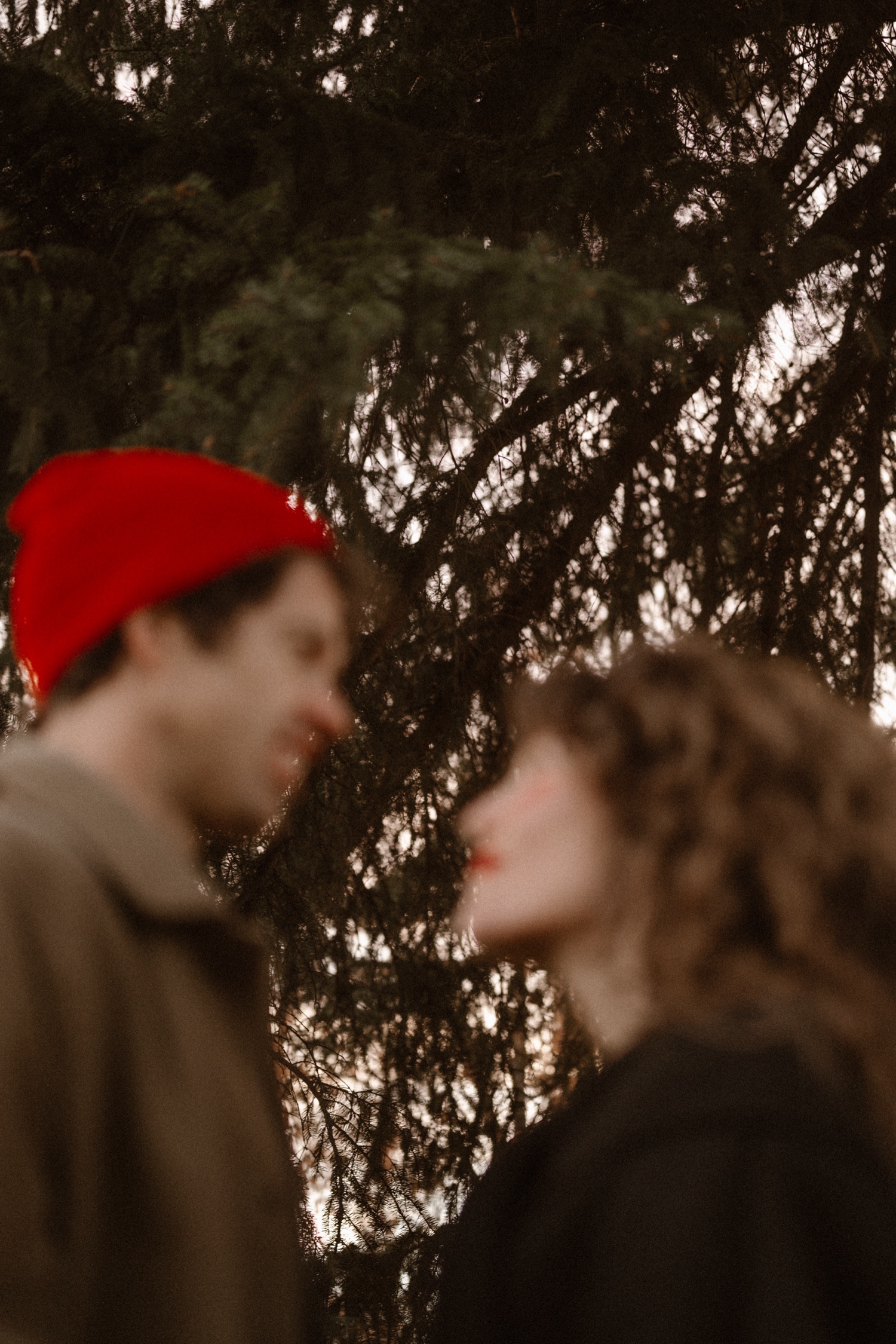 Romantic couples session in Durango, Colorado at The Rochester Hotel. Photographed by Durango and Telluride wedding photographer, Ashley Joyce.