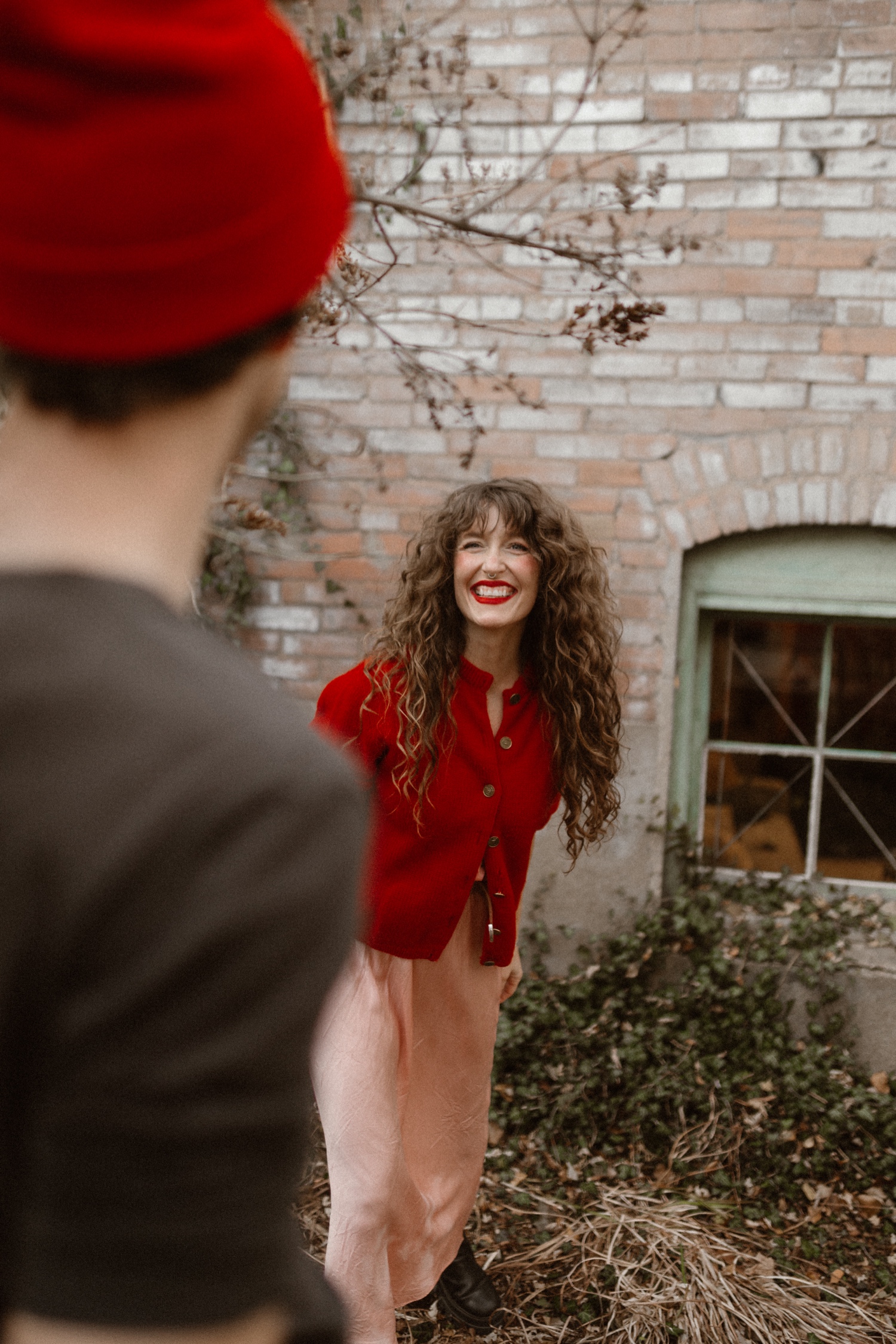 Romantic couples session in Durango, Colorado at The Rochester Hotel. Photographed by Durango and Telluride wedding photographer, Ashley Joyce.