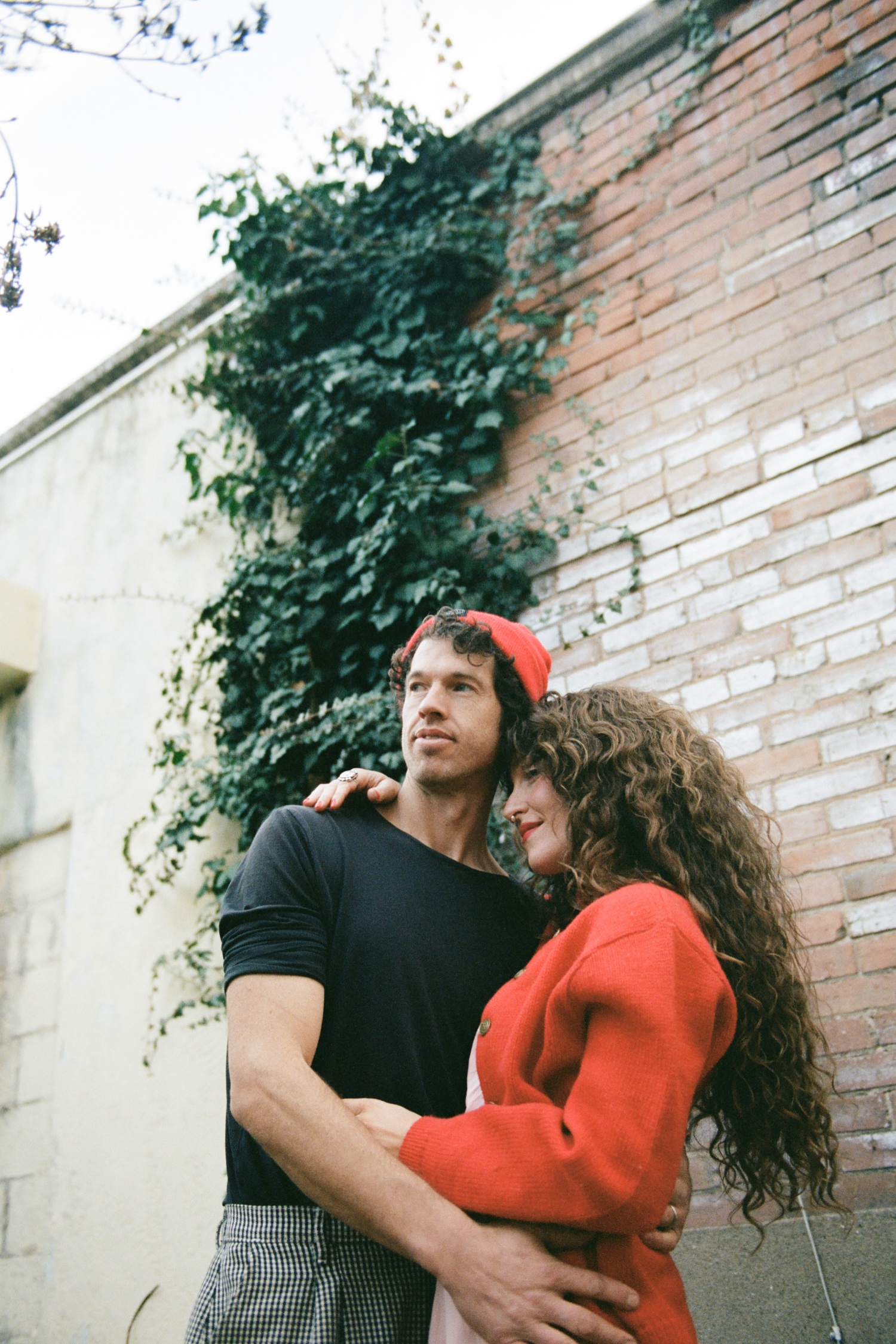 Romantic couples session in Durango, Colorado at The Rochester Hotel. Photographed by Durango and Telluride wedding photographer, Ashley Joyce.