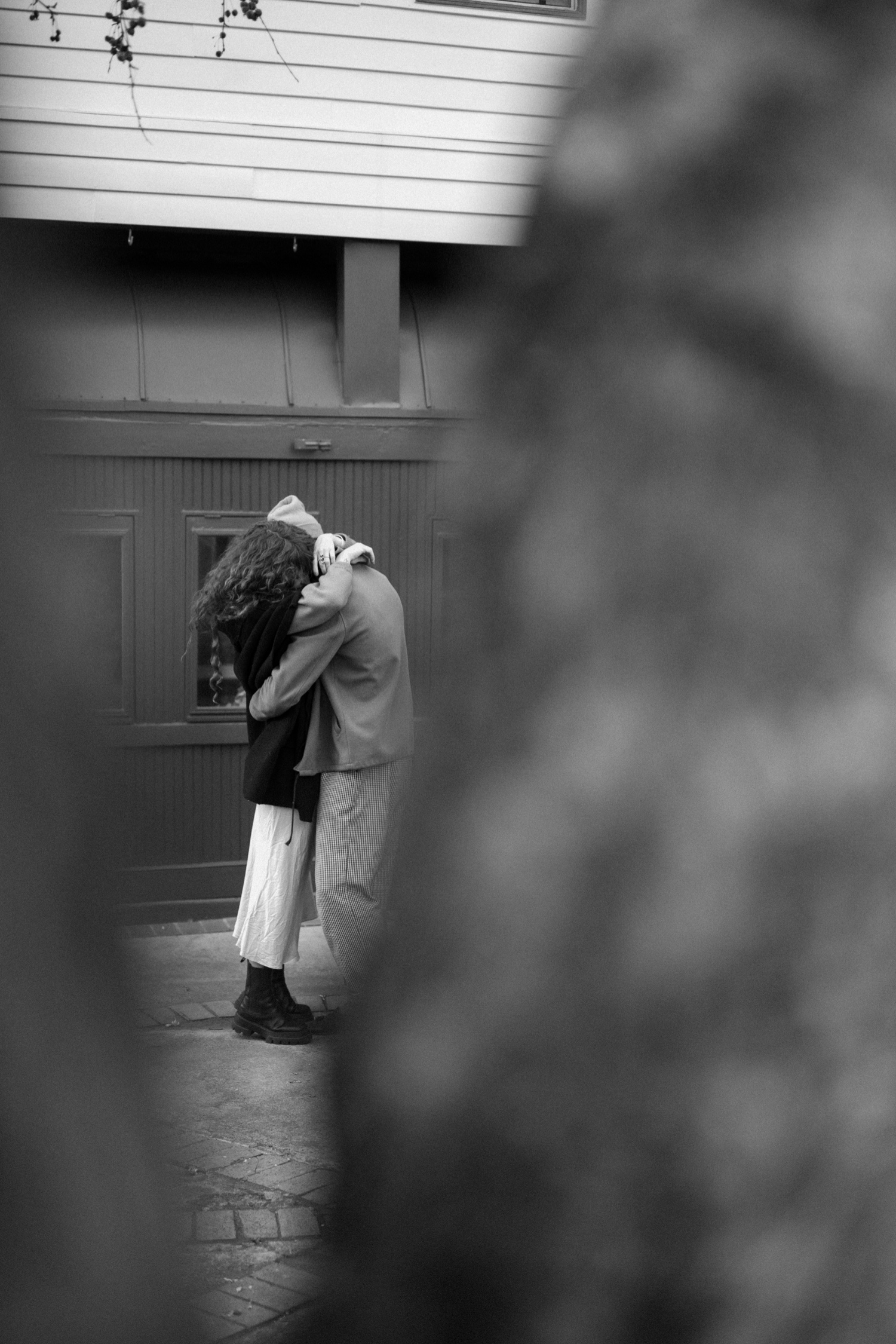 Romantic couples session in Durango, Colorado at The Rochester Hotel. Photographed by Durango and Telluride wedding photographer, Ashley Joyce.