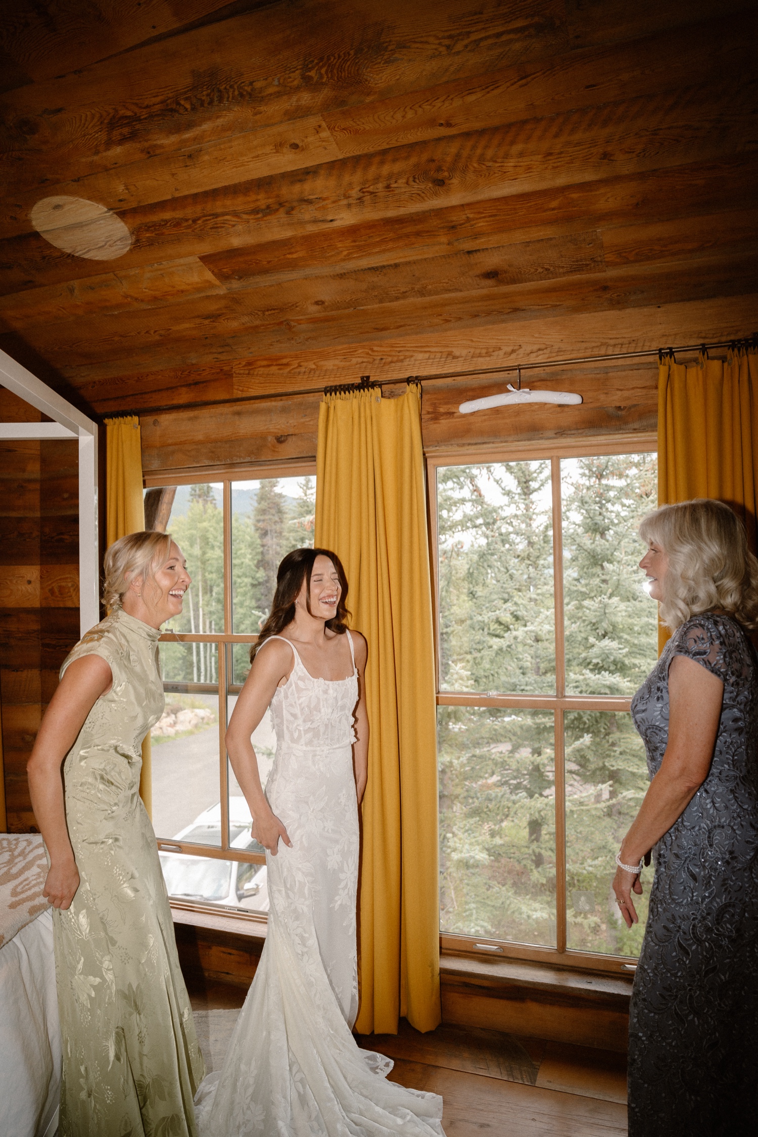 Candid wedding photography for this Crested Butte wedding, photographed by Telluride wedding photographer Ashley Joyce.