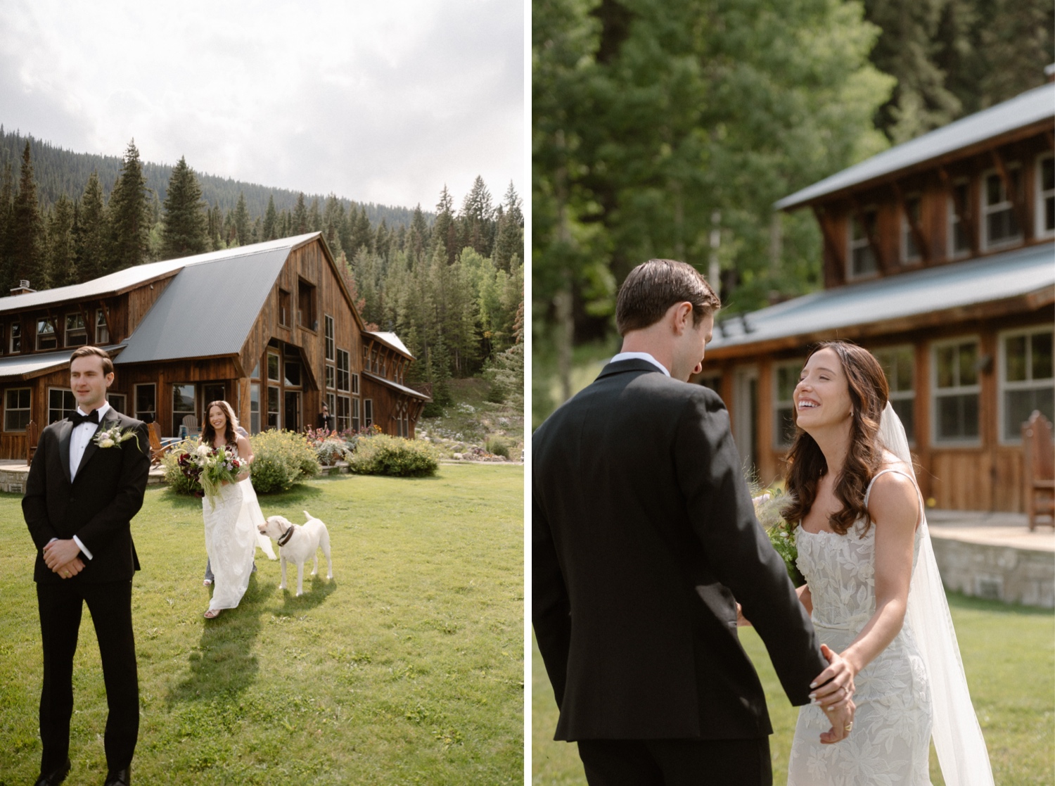 Candid wedding photography for this Crested Butte wedding, photographed by Telluride wedding photographer Ashley Joyce.