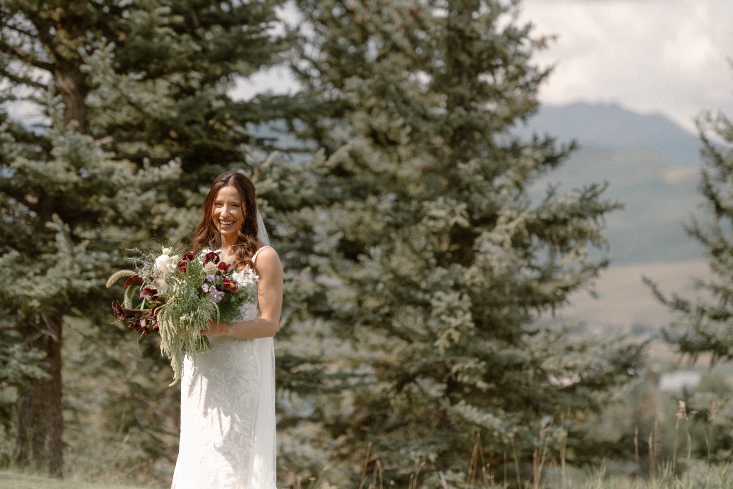 Candid wedding photography for this Crested Butte wedding, photographed by Telluride wedding photographer Ashley Joyce.