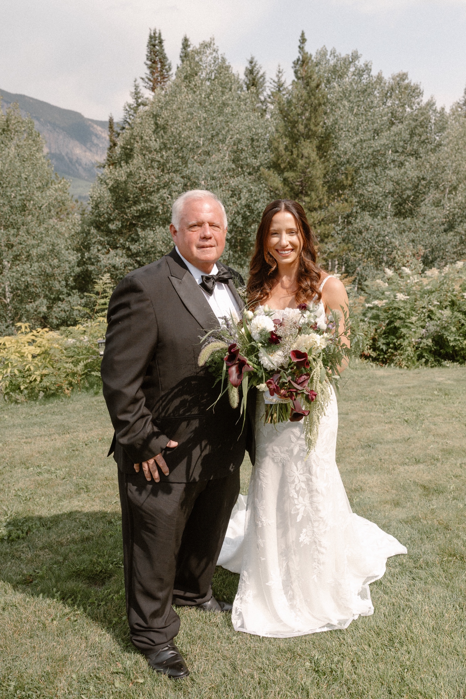 Candid wedding photography for this Crested Butte wedding, photographed by Telluride wedding photographer Ashley Joyce.