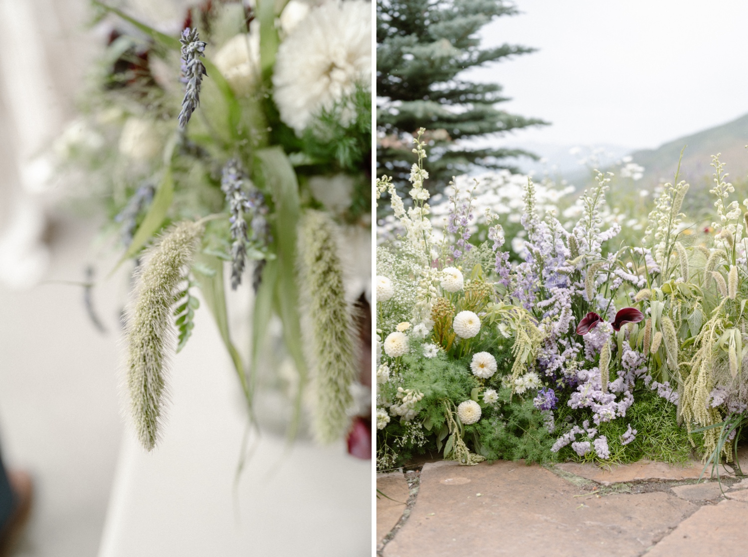 Mountain Wedding Garden wedding venue in Crested Butte, photographed by Telluride wedding photographer Ashley Joyce Photography.