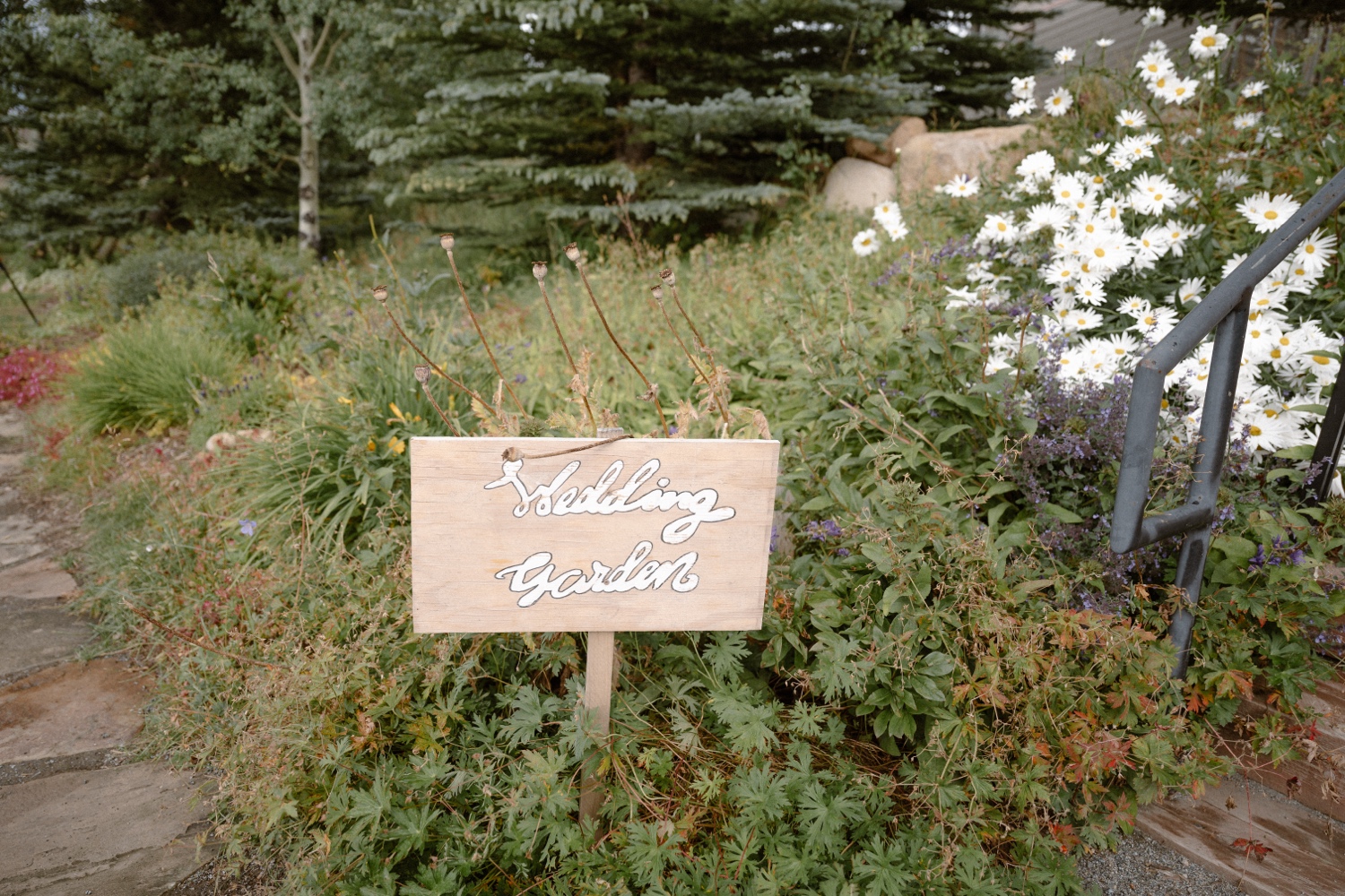 Mountain Wedding Garden wedding venue in Crested Butte, photographed by Telluride wedding photographer Ashley Joyce Photography.