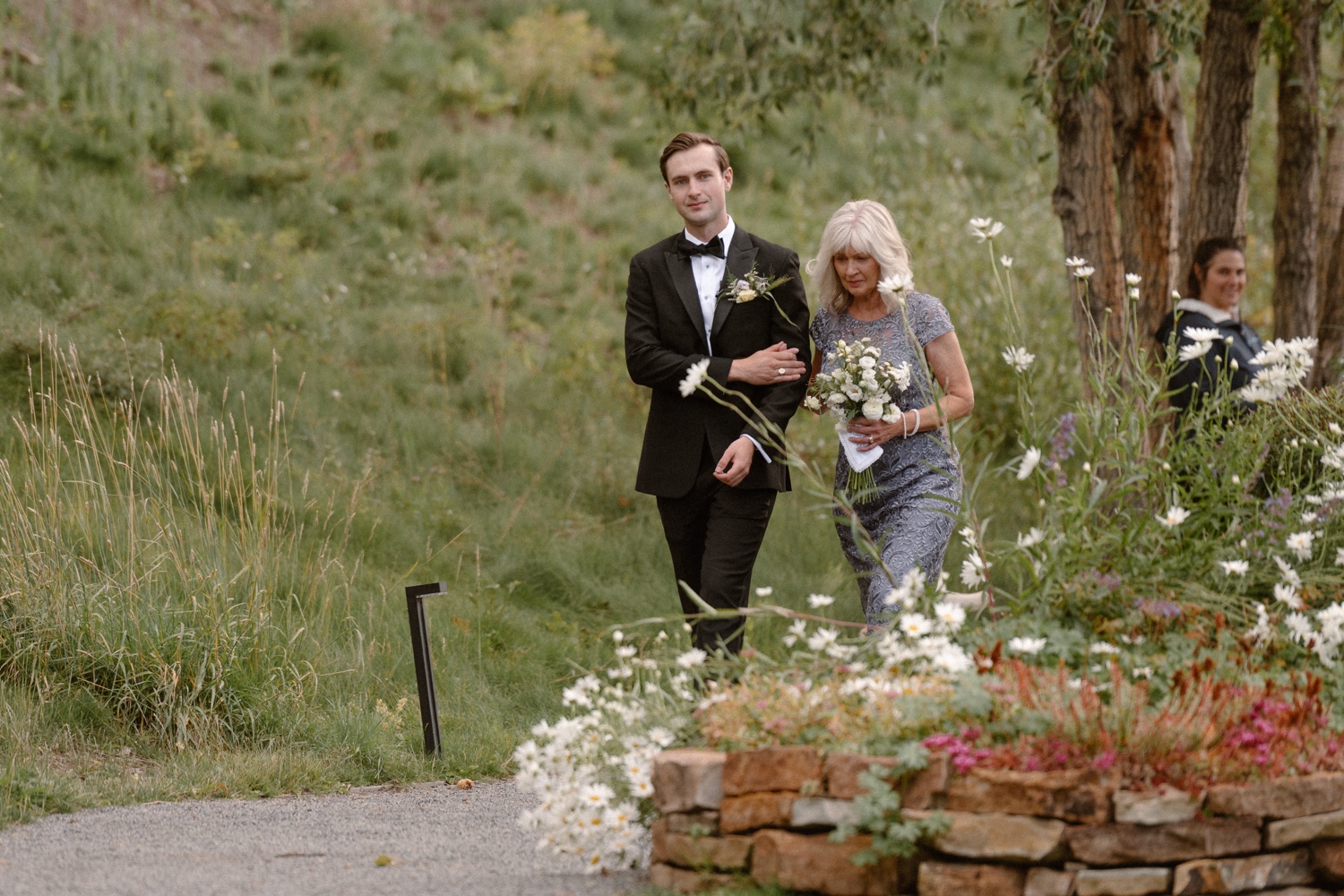 Mountain Wedding Garden wedding venue in Crested Butte, photographed by Telluride wedding photographer Ashley Joyce Photography.