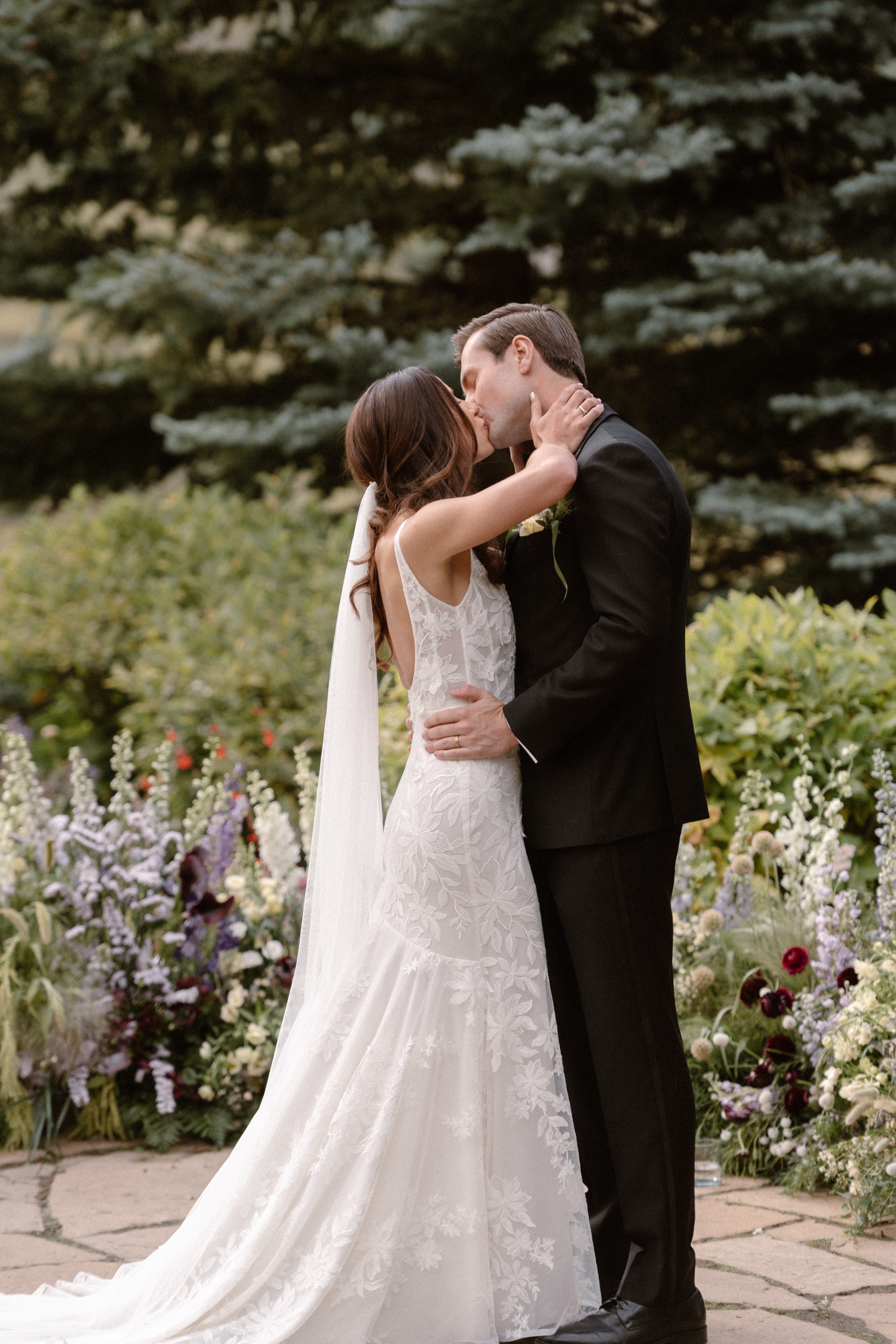 Mountain Wedding Garden wedding venue in Crested Butte, photographed by Telluride wedding photographer Ashley Joyce Photography.